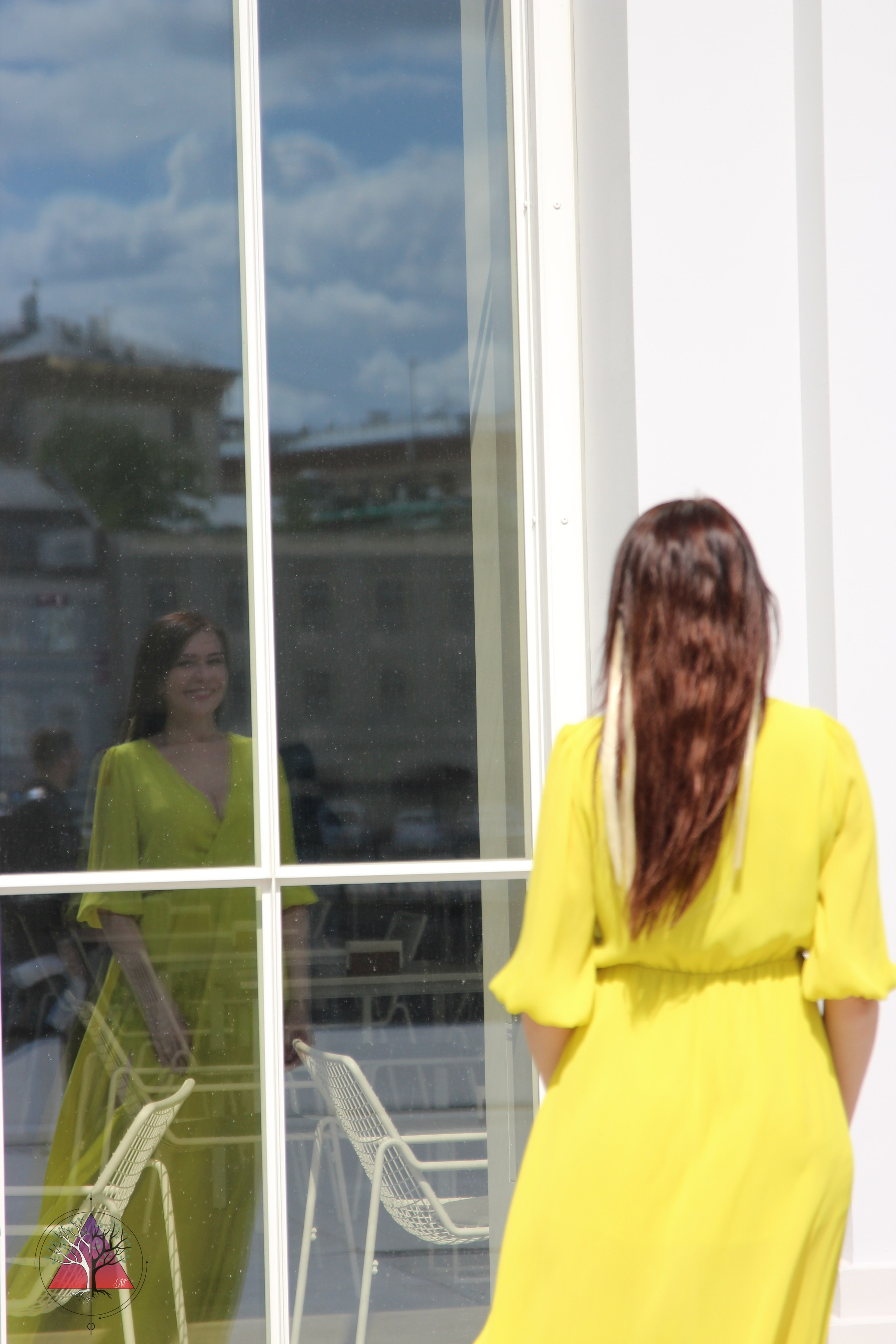 Татьяна, фотопрогулка со сменой образов в центре города