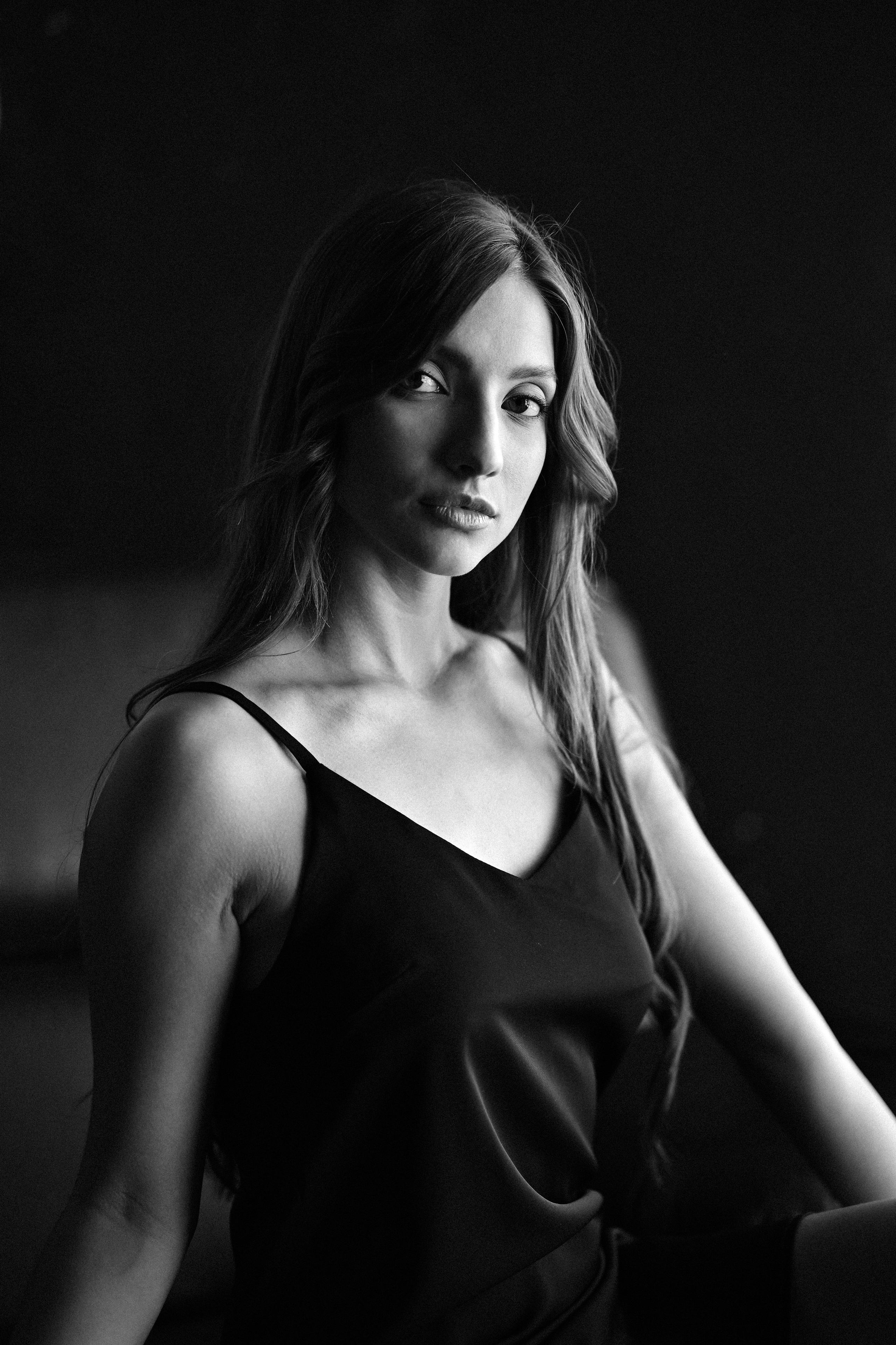 Арт фотосессия в монохромном исполнении