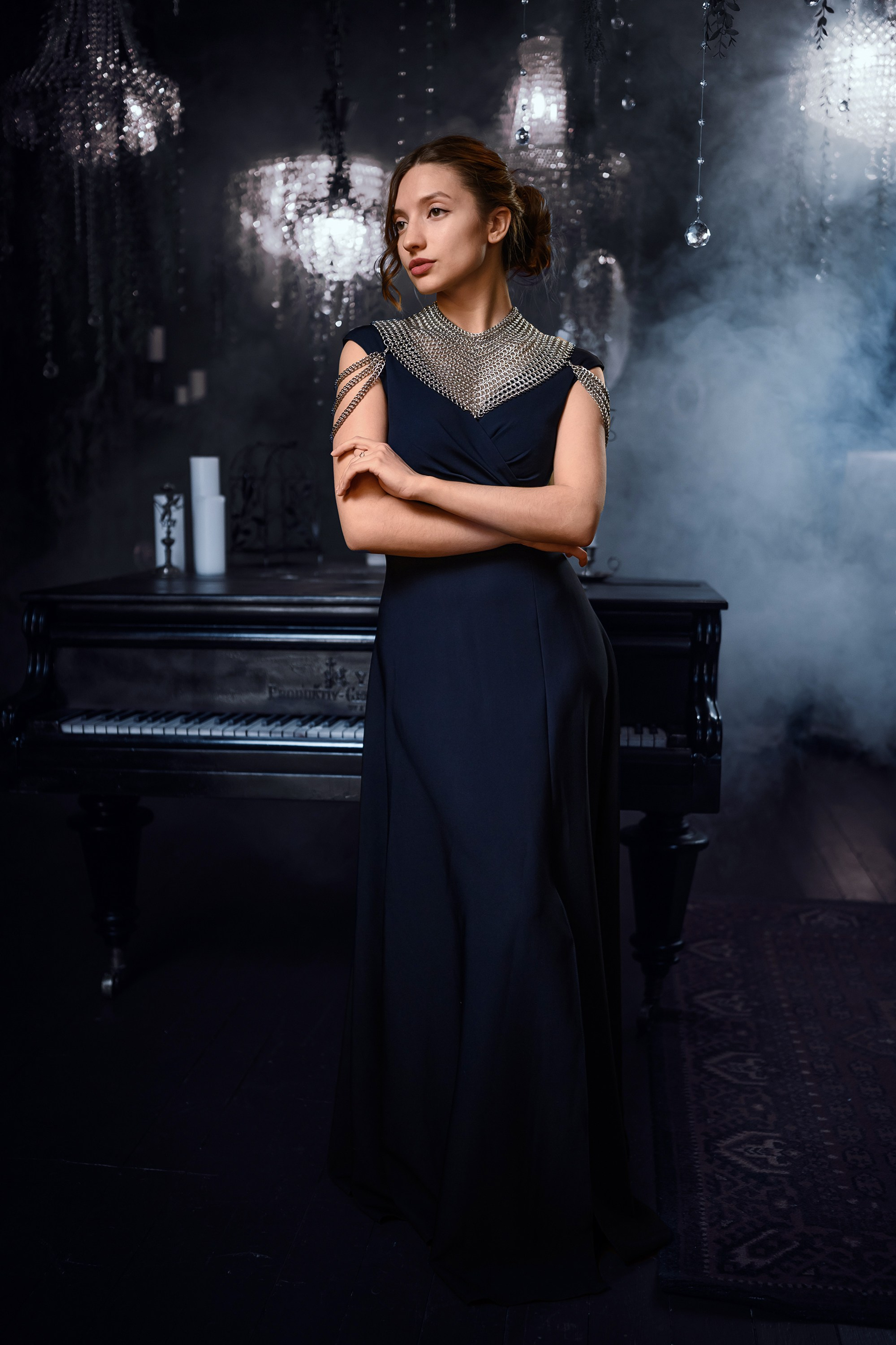 Стильная фотосессия в антураже современной архитектуры Казани