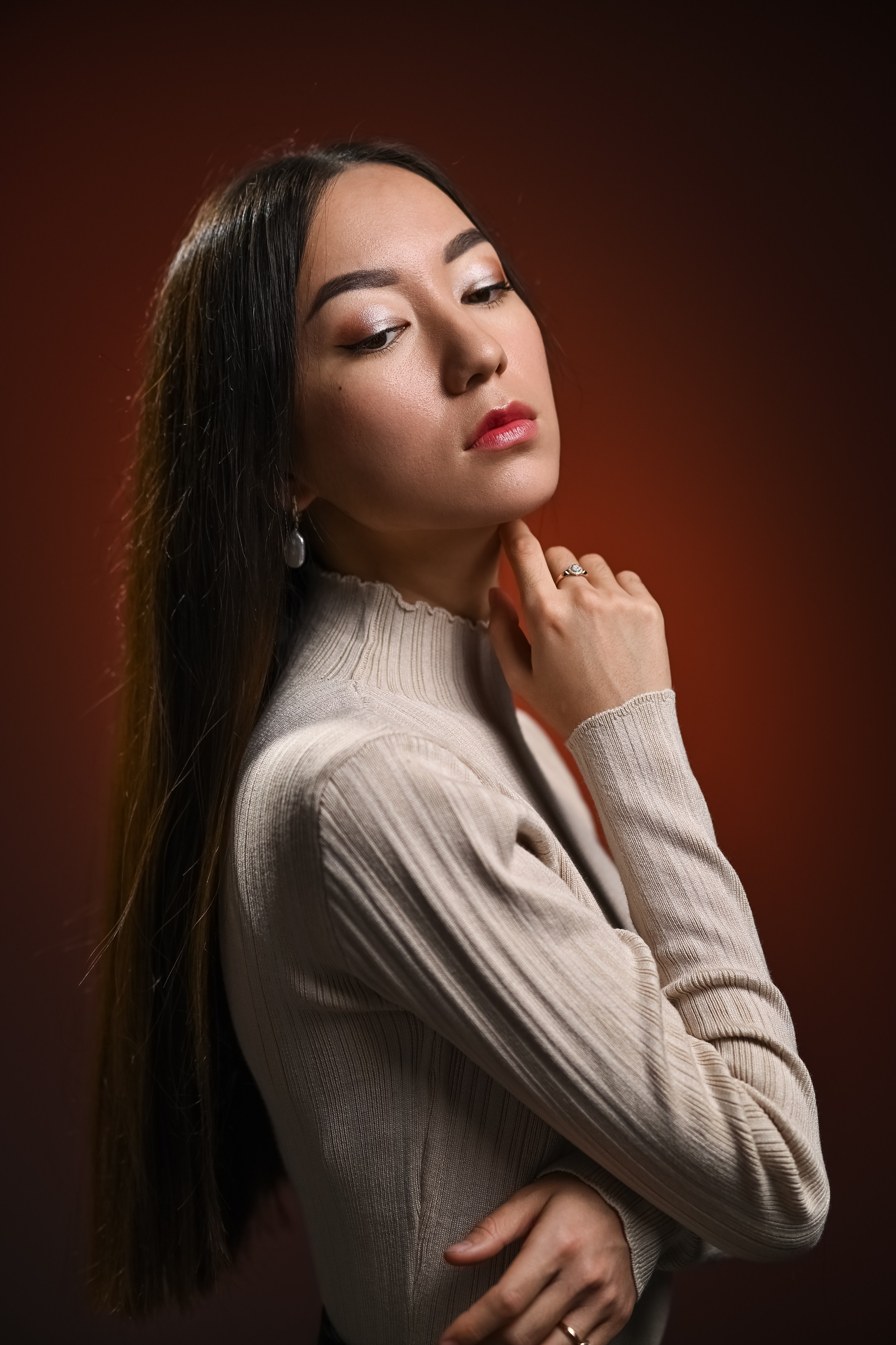 Арт фотосессия в монохромном исполнении