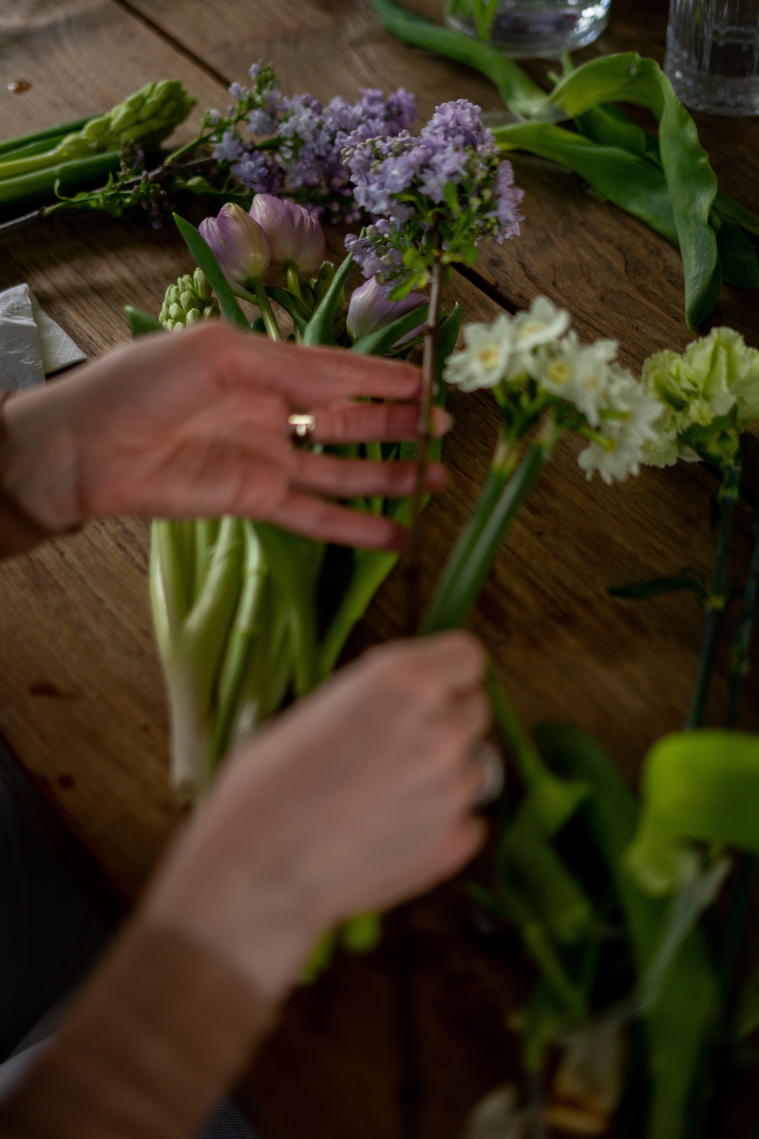 Master class from a florist