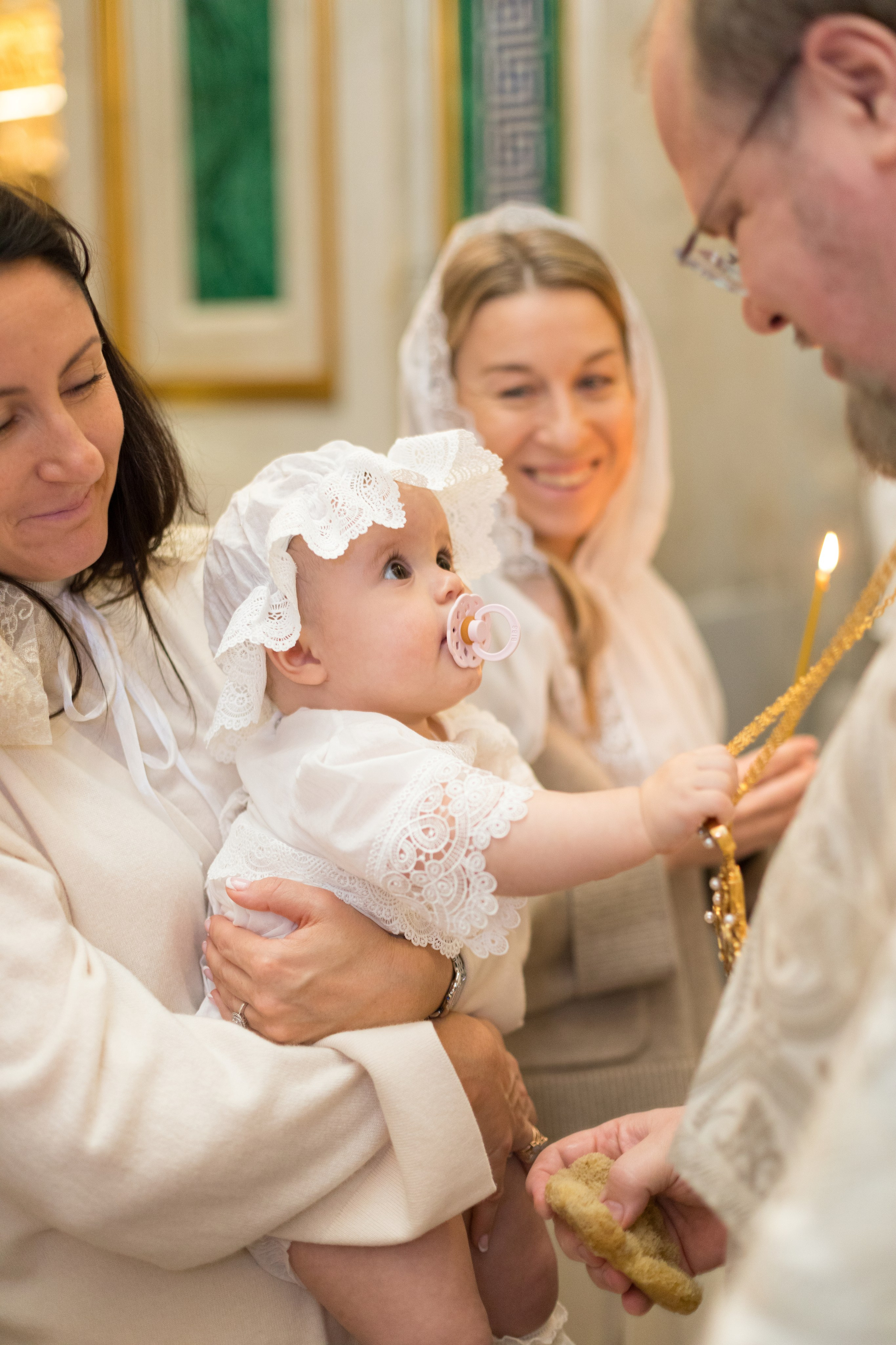 Крещение в Исакиевском соборе