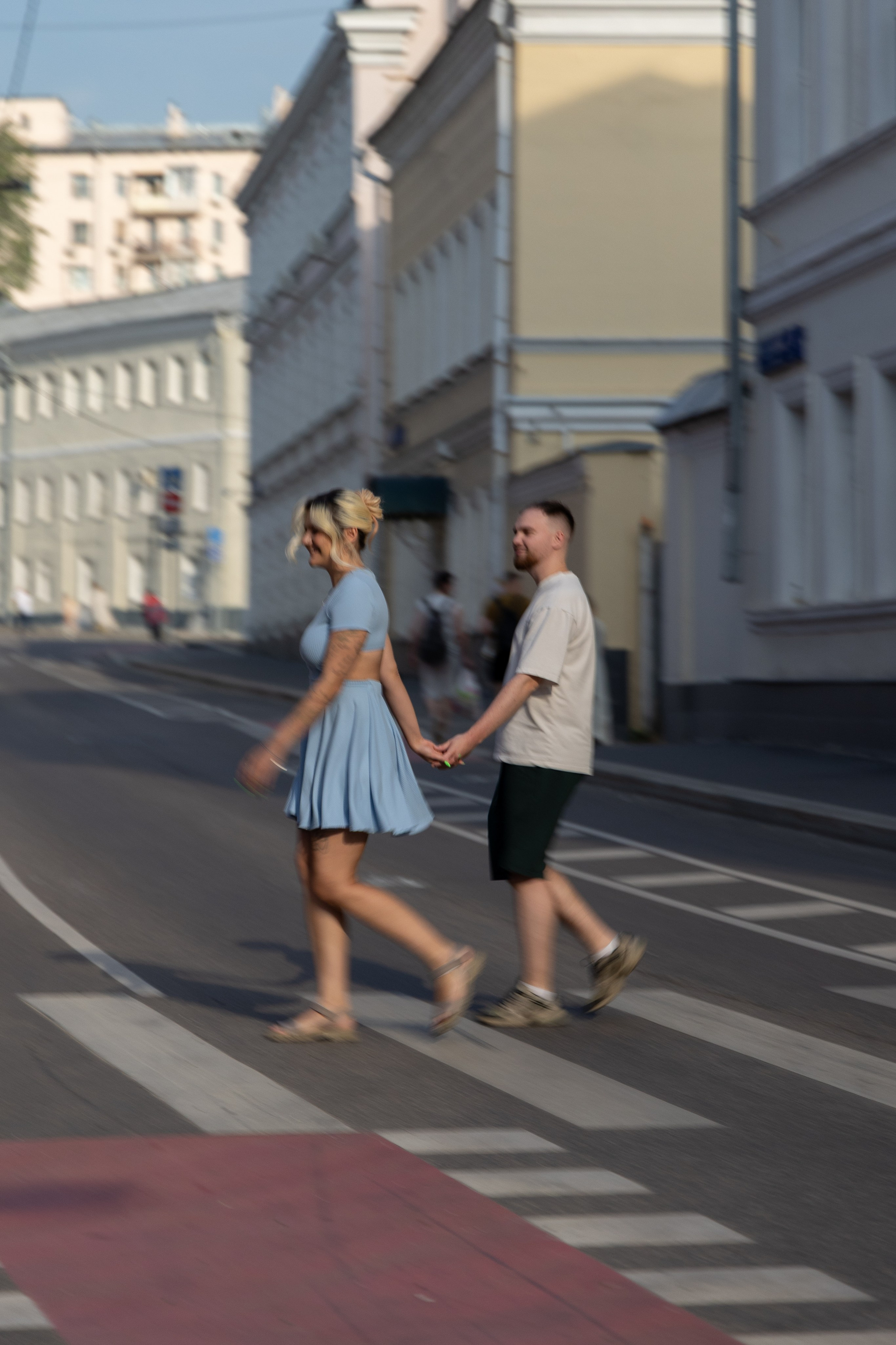 Фотосессия на улицах города. Фотограф Юлия Карлова