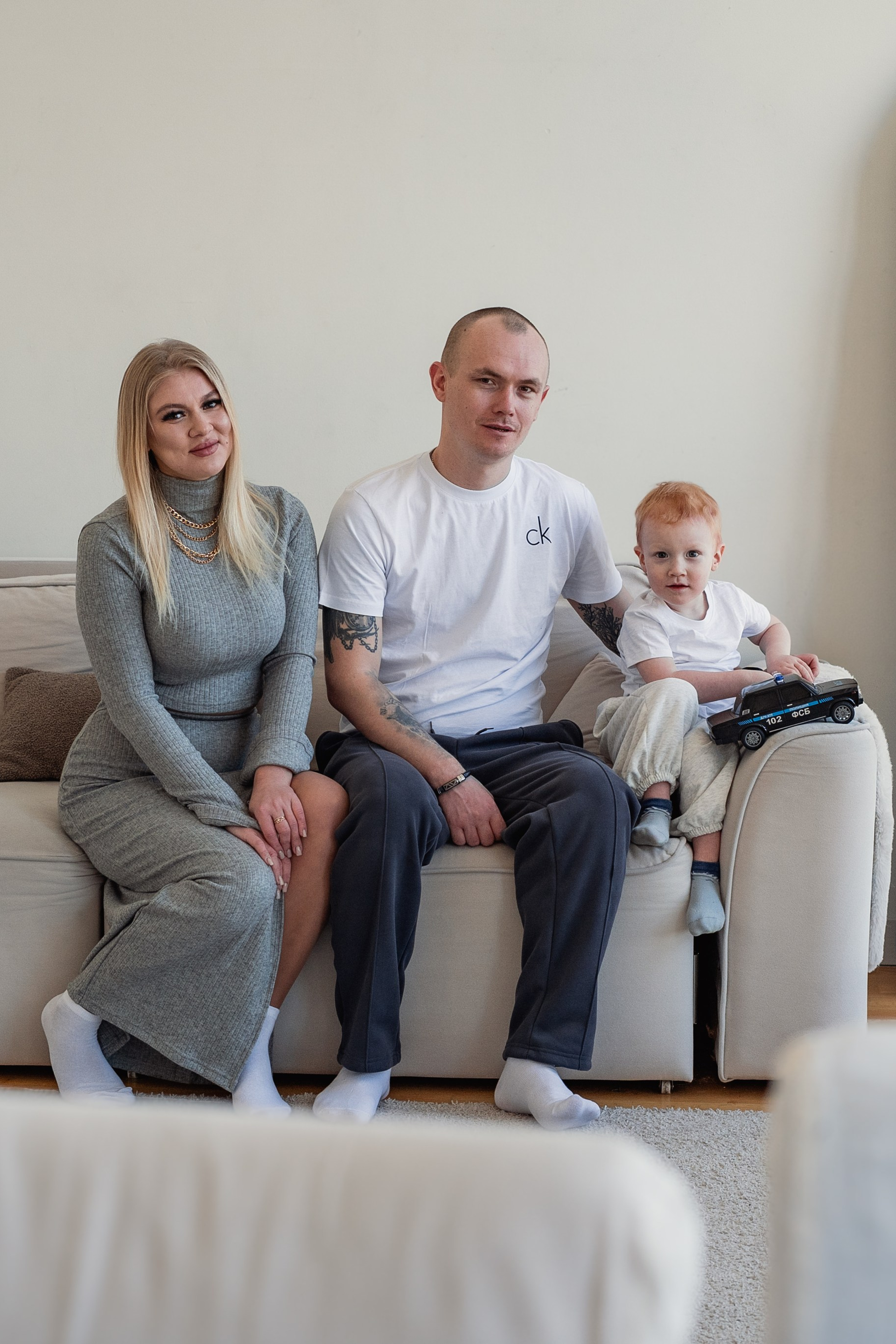 Семейная съемка в&nbsp;студии, дома