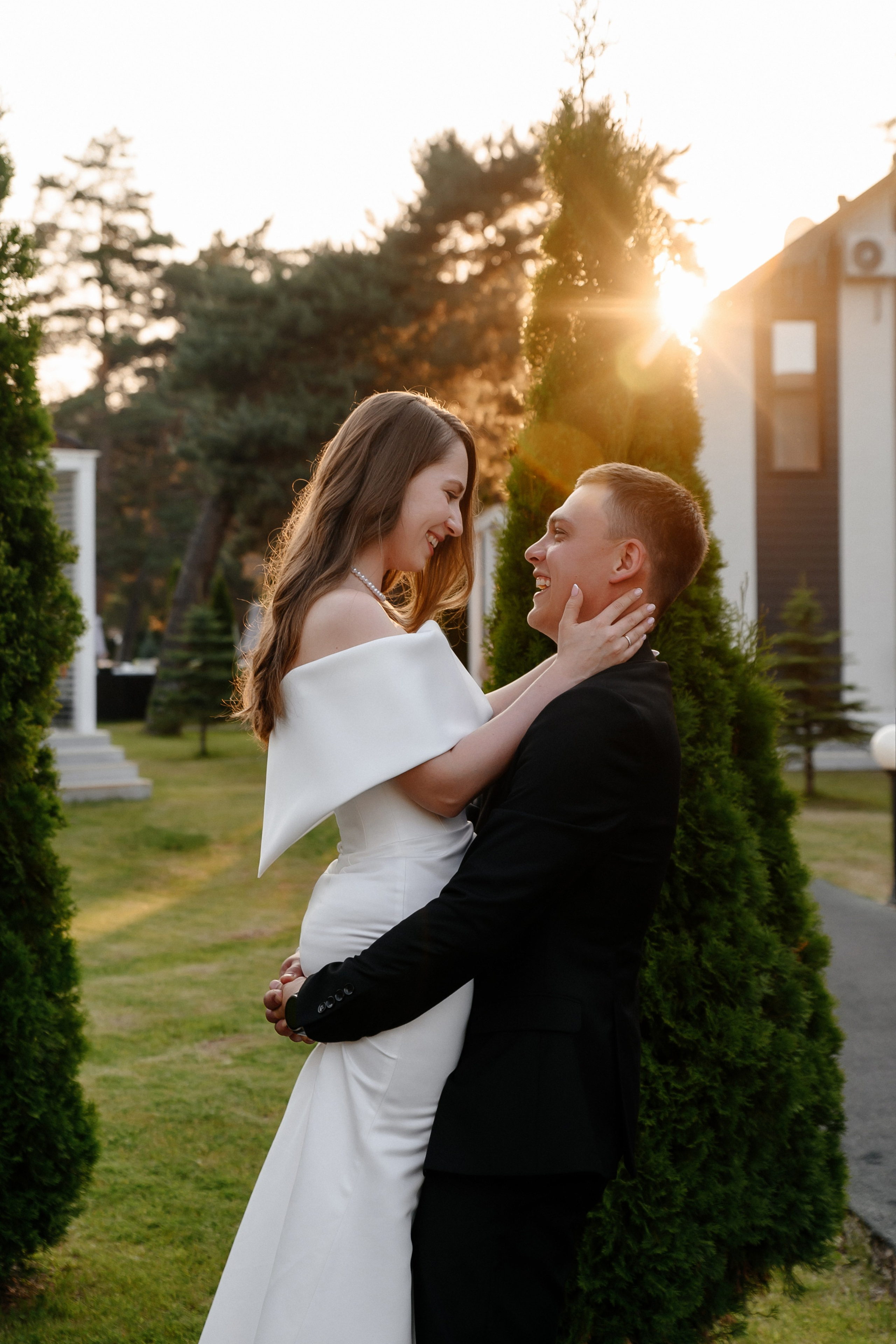 Свадьба на закате