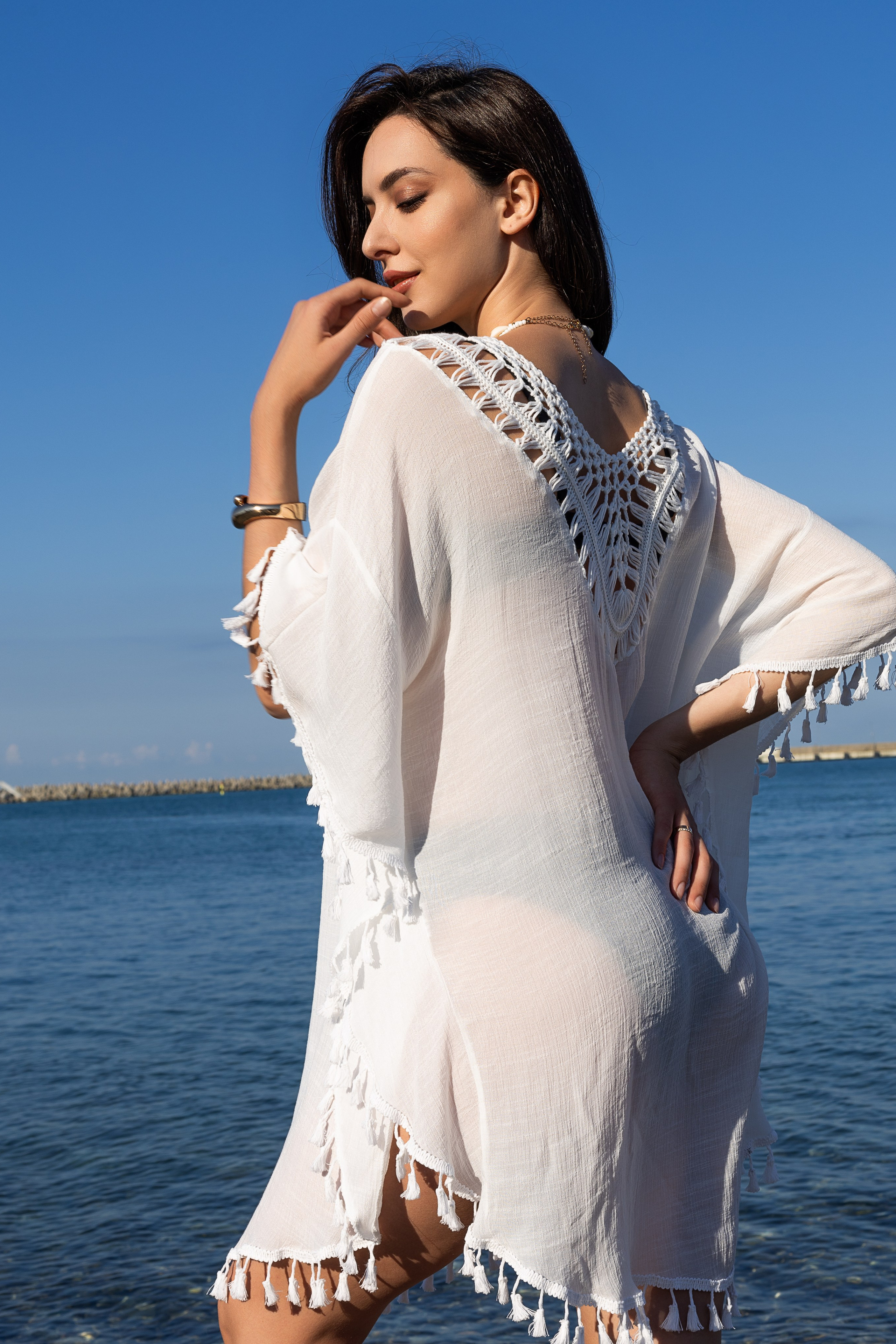 Туники — Даша. Фото для маркетплейсов в самых сочных локациях города Сочи