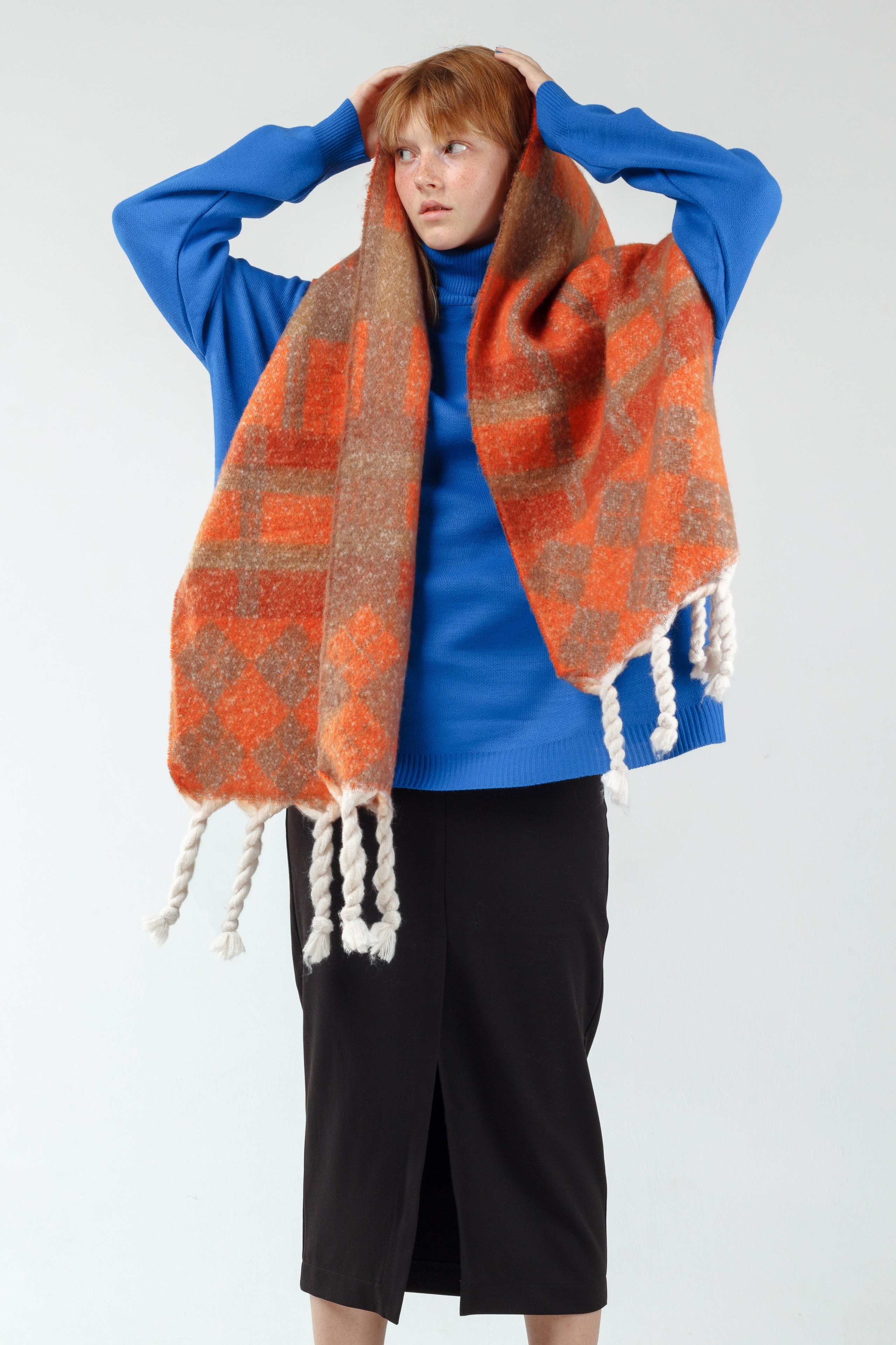 Шарфы — Милана. Фото для маркетплейсов в самых сочных локациях города Сочи