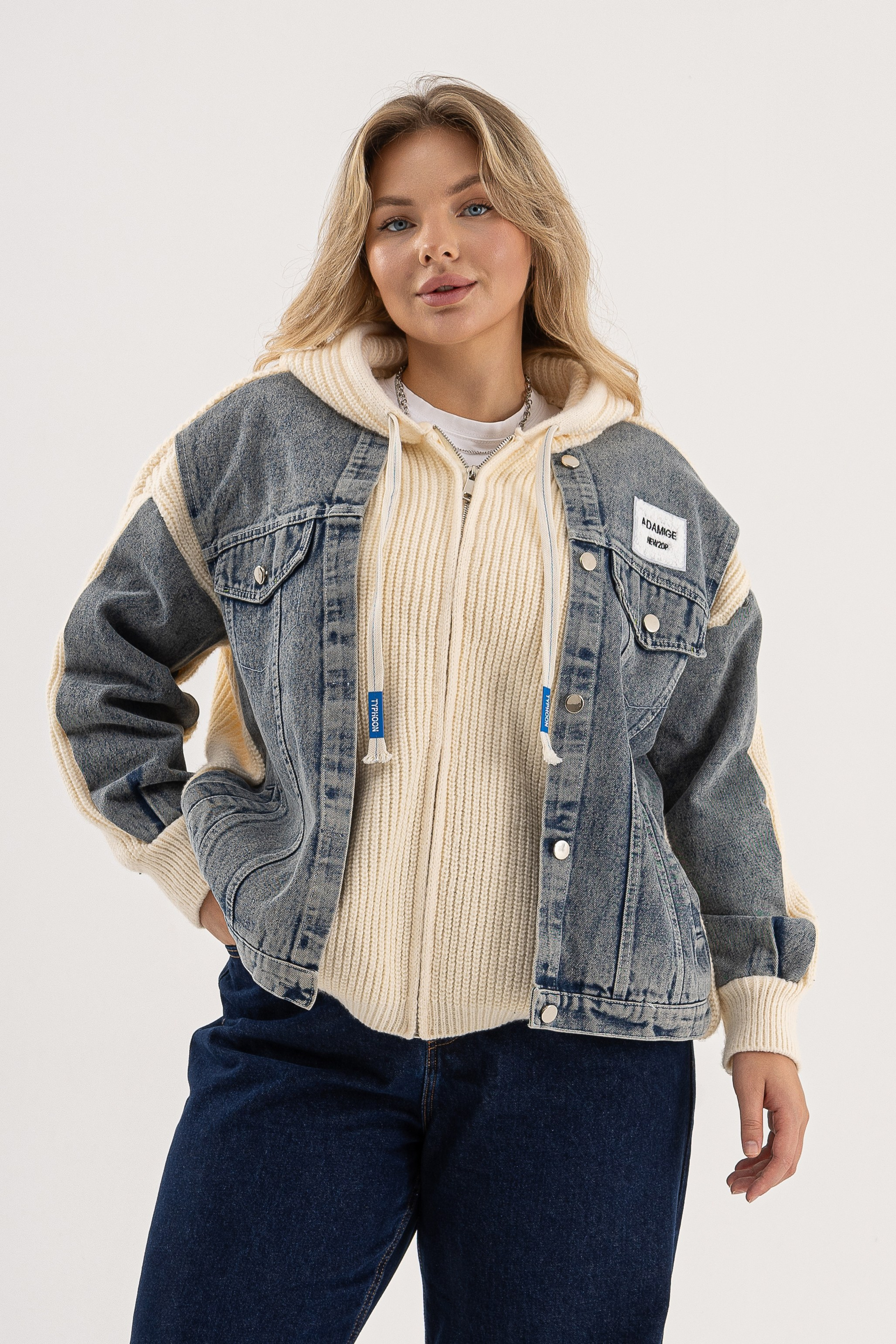 Джинсовая кофта