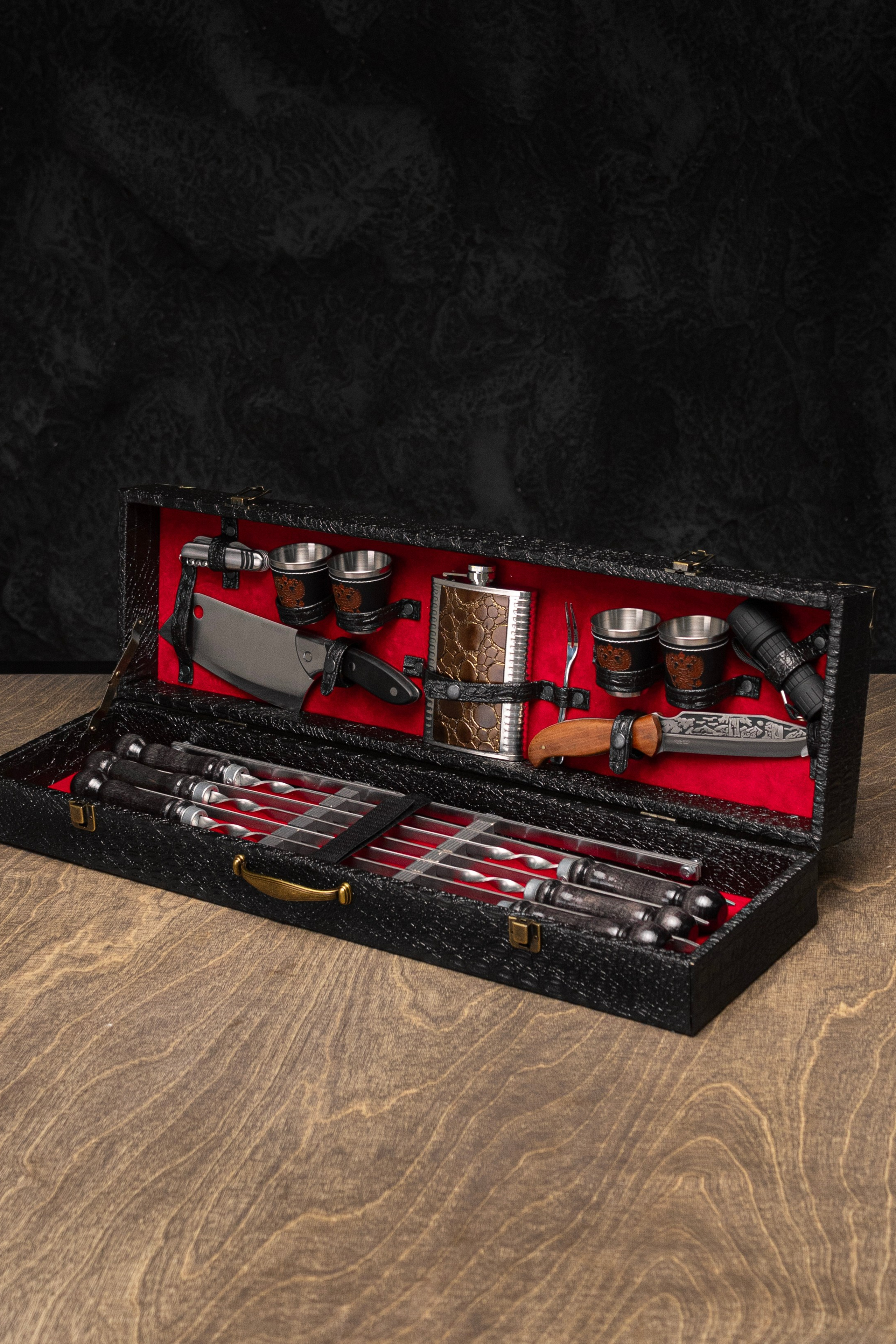 Набор шампуров. Фото для маркетплейсов в самых сочных локациях города Сочи