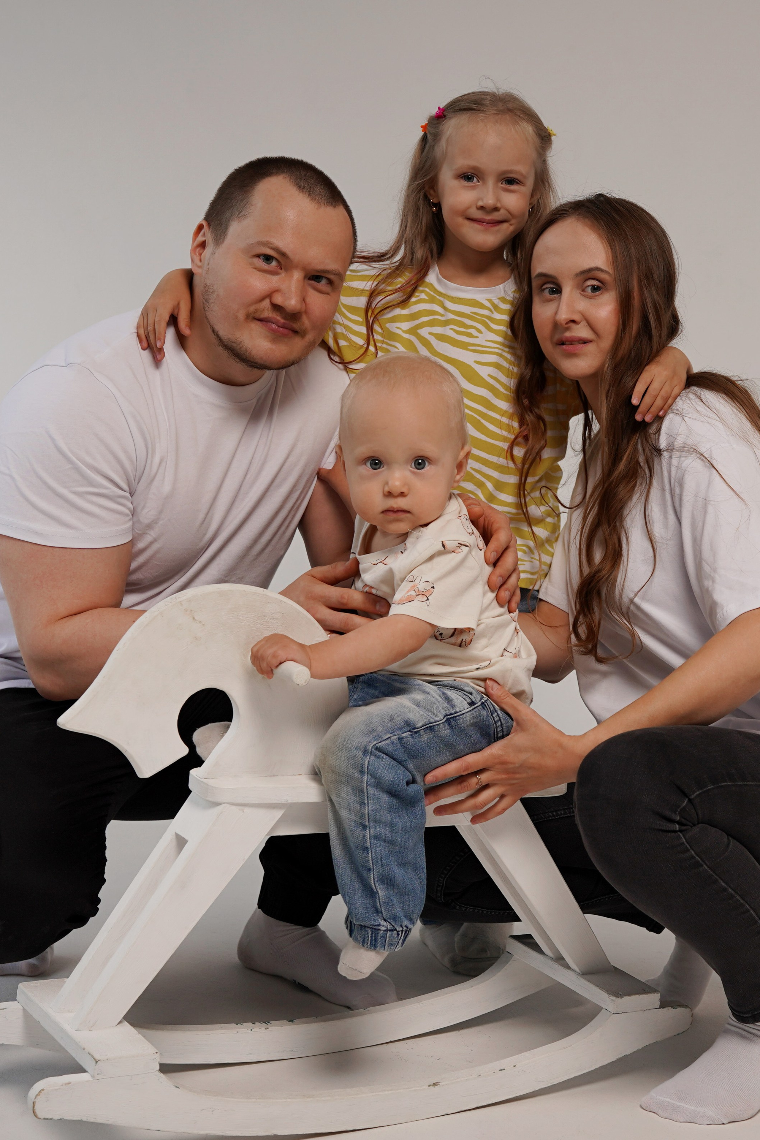 На циклораме