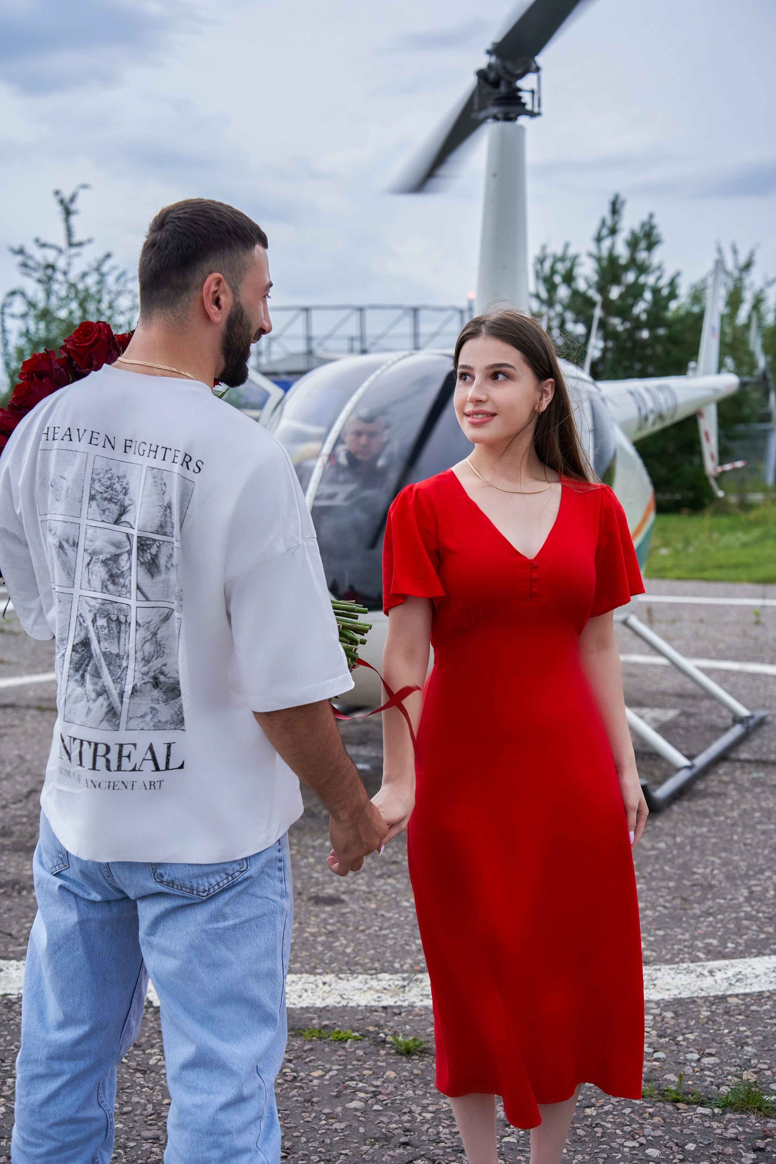 Предложение на вертолёте