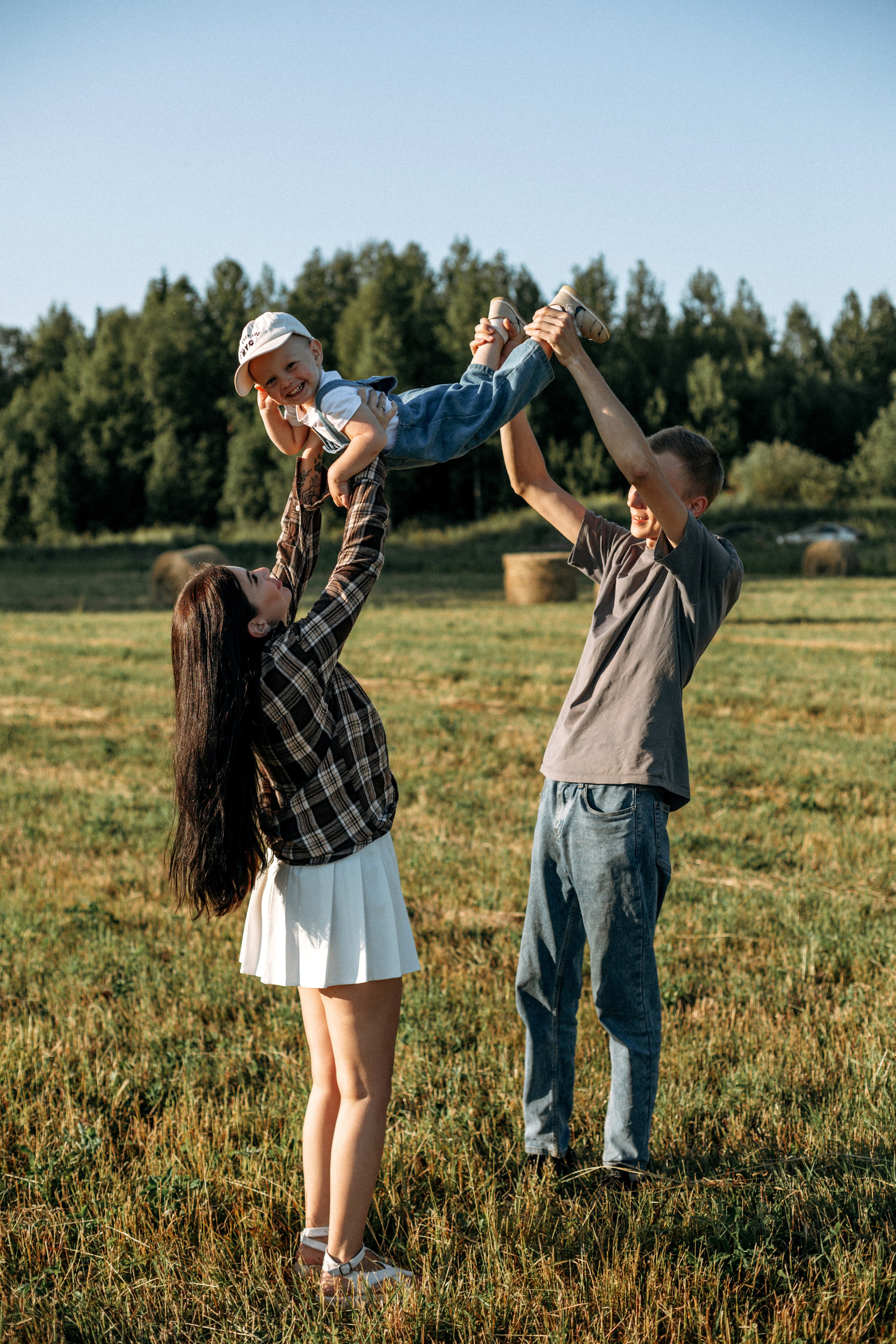 Лиана, Виталик и Стёпа