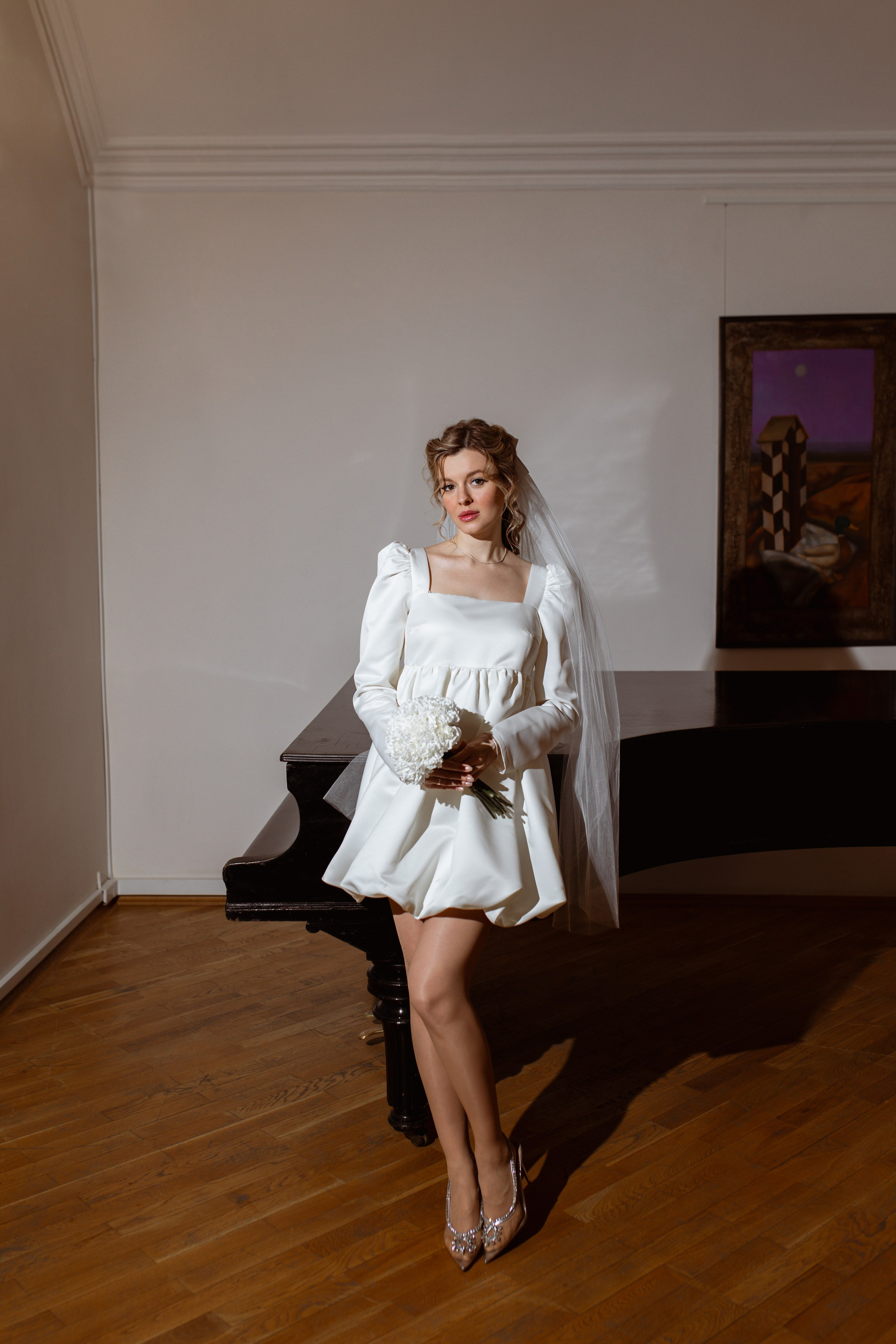 Прогулка Оли и Миши после ЗАГСа. Свадебный фотограф в Туле и Москве Елена Рубцова