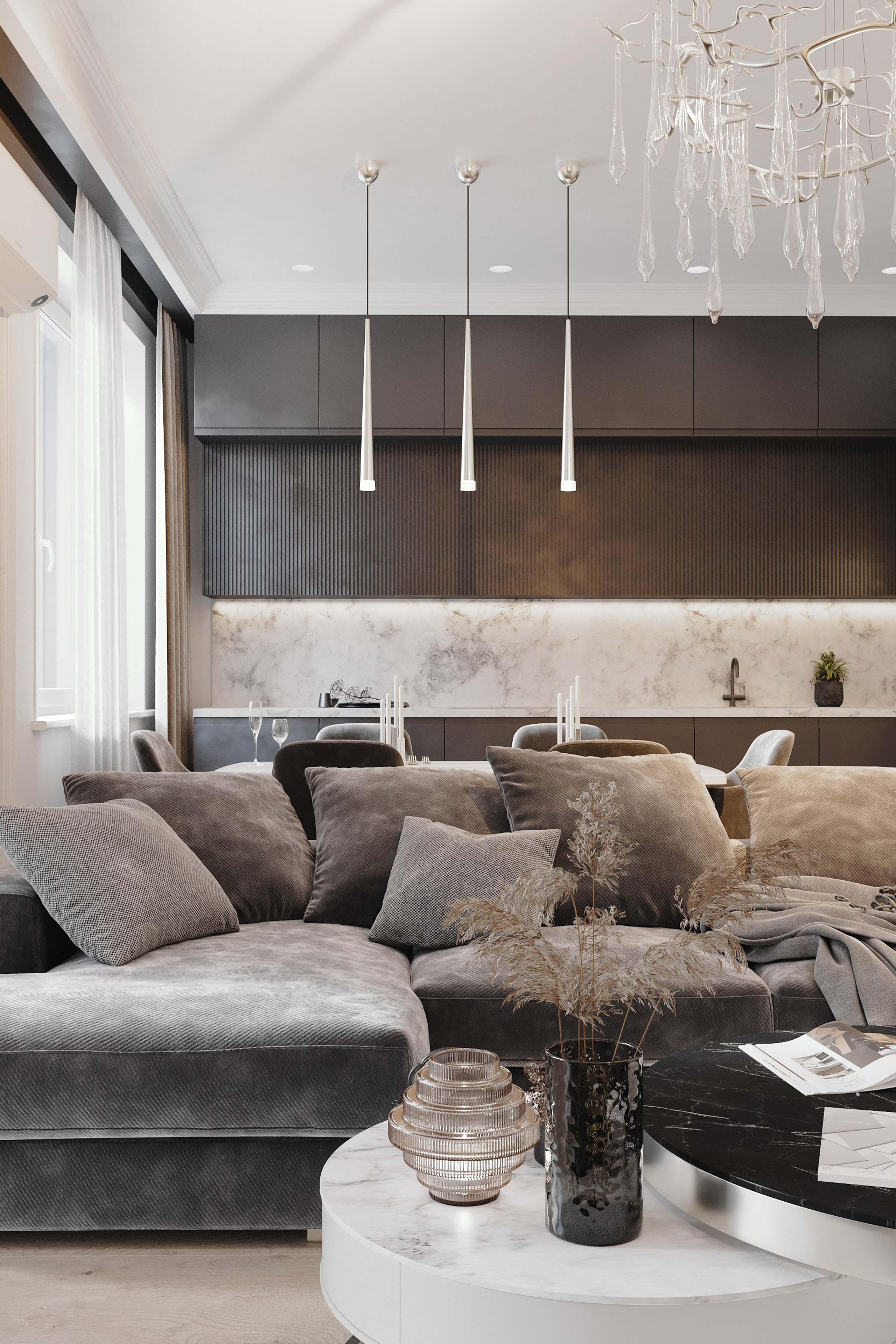 Визуализация квартиры для девушки-фотографа