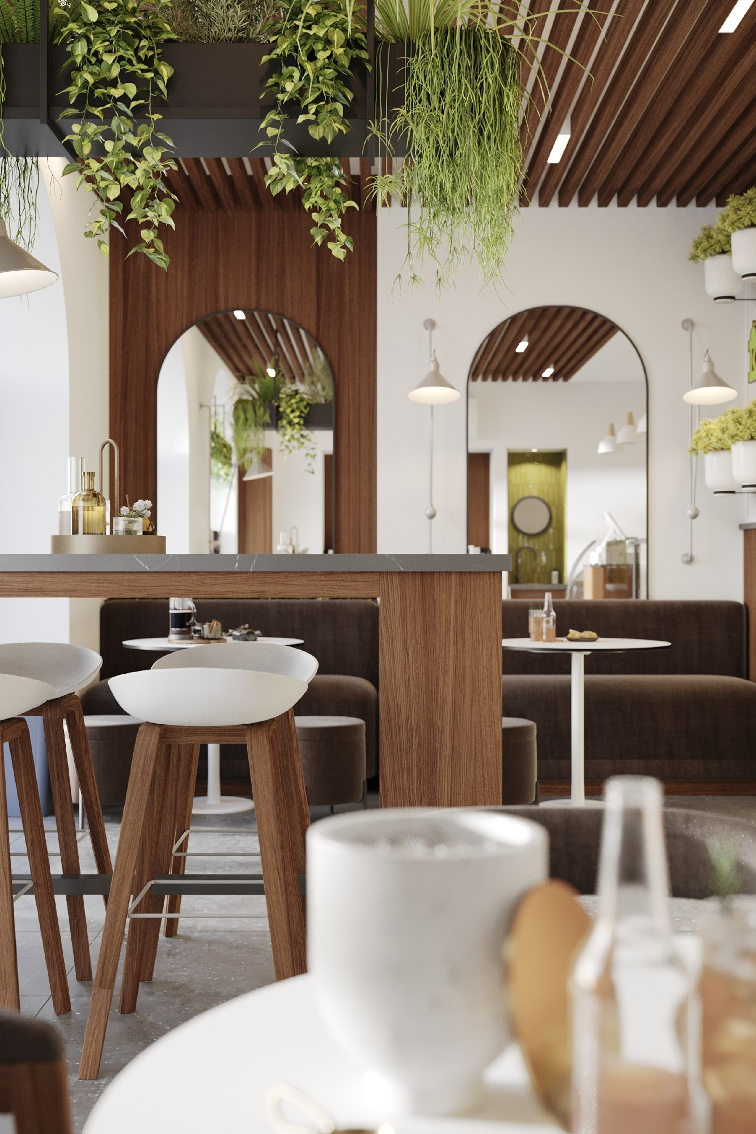 Визуализация кофейни