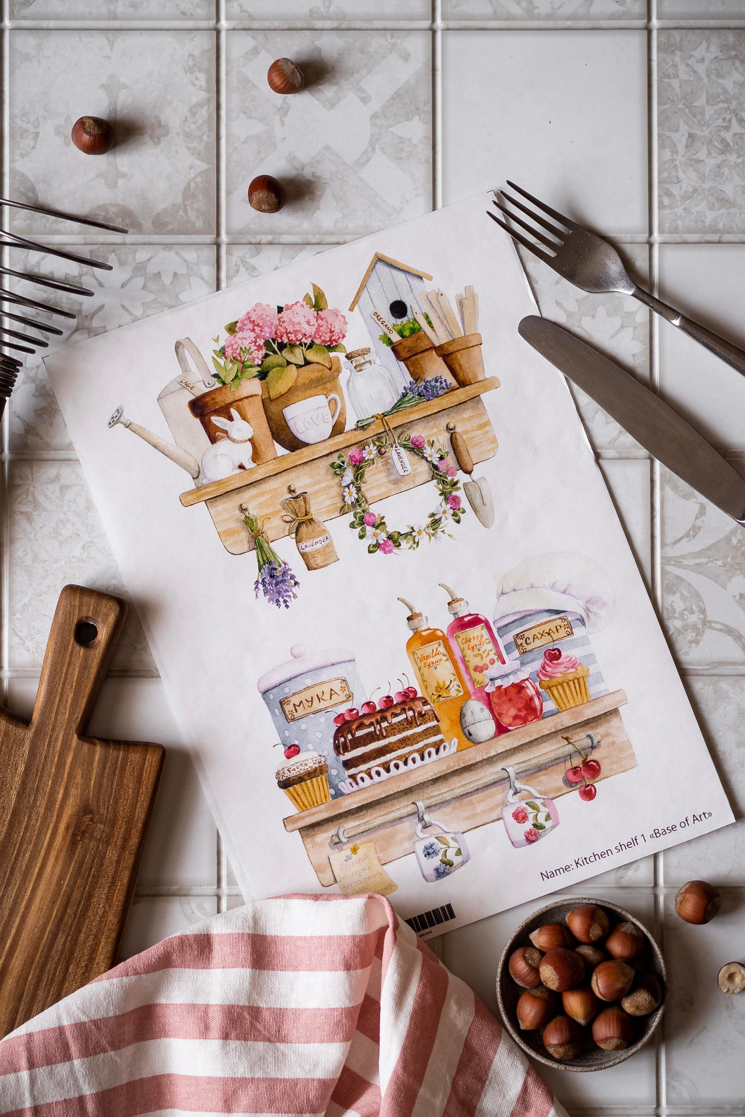 Декупаж @baseofart. Предметный фотограф Марина Москаленко