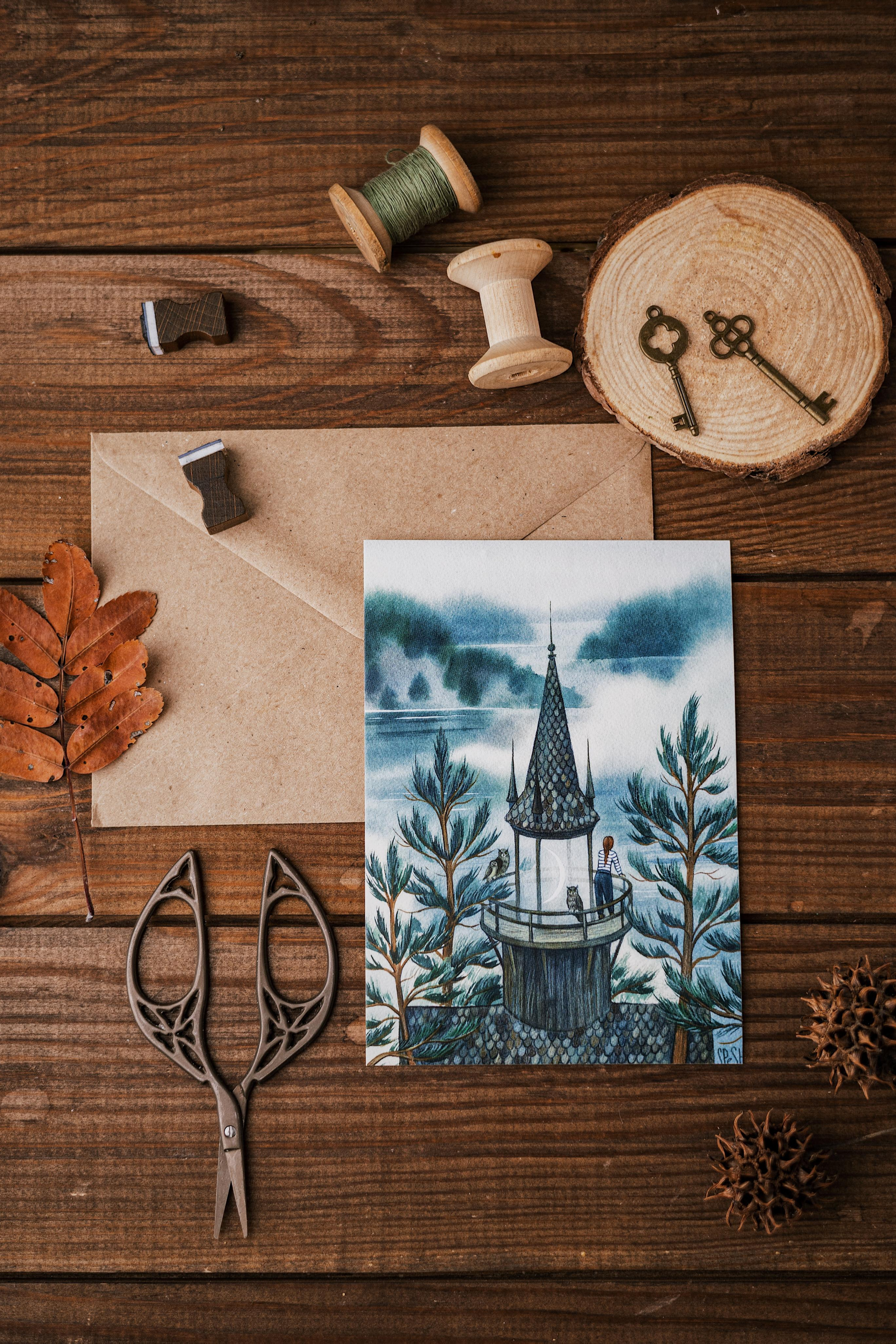 Открытки cedar.cards. Предметный фотограф Марина Москаленко