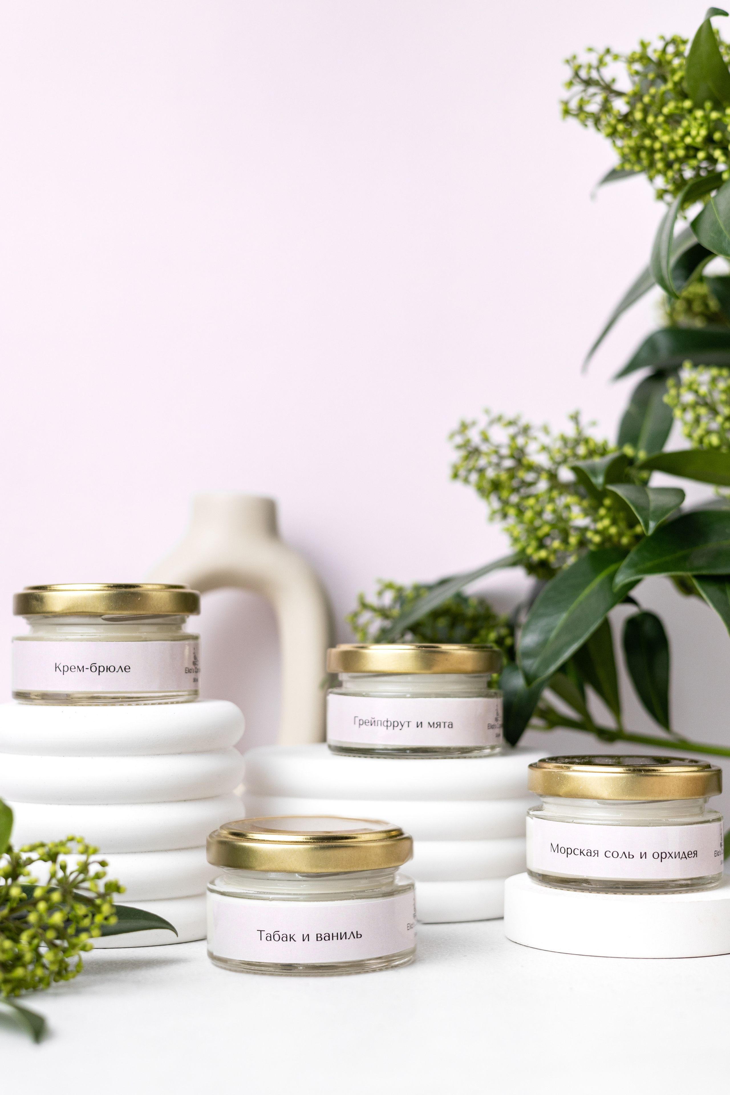 Свечи Elia's Candles. Предметный фотограф Марина Москаленко