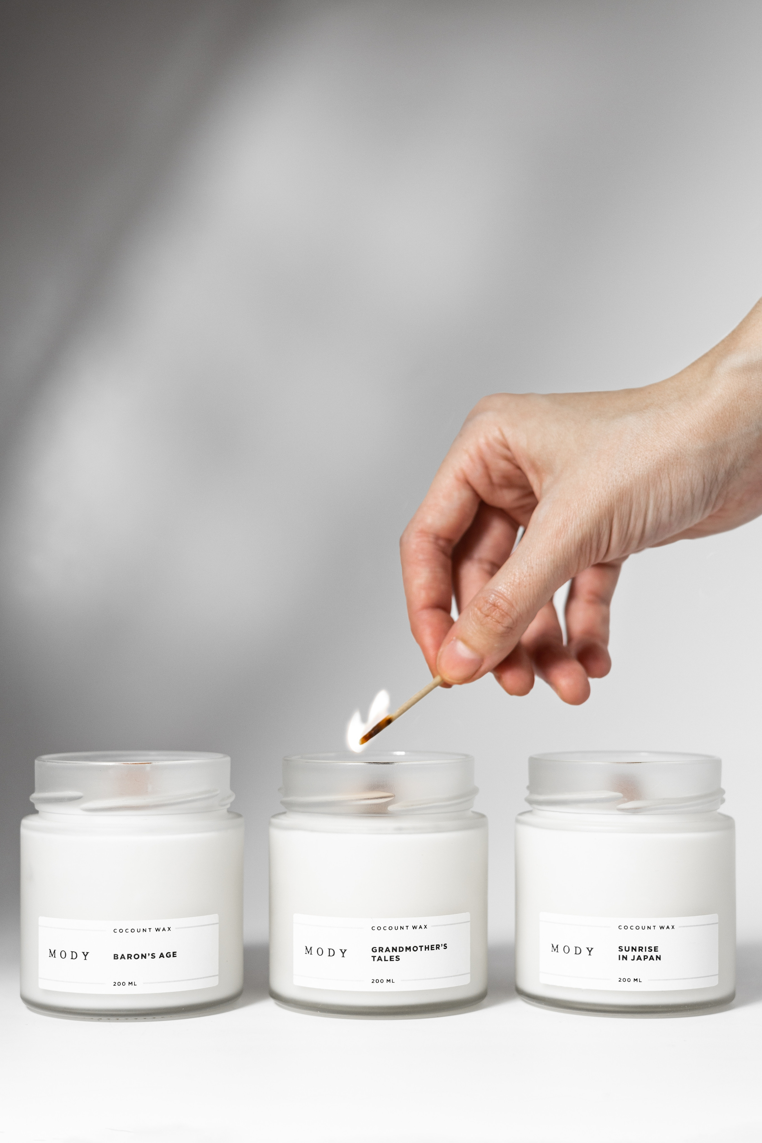 Свечи Mody. Предметный фотограф Марина Москаленко