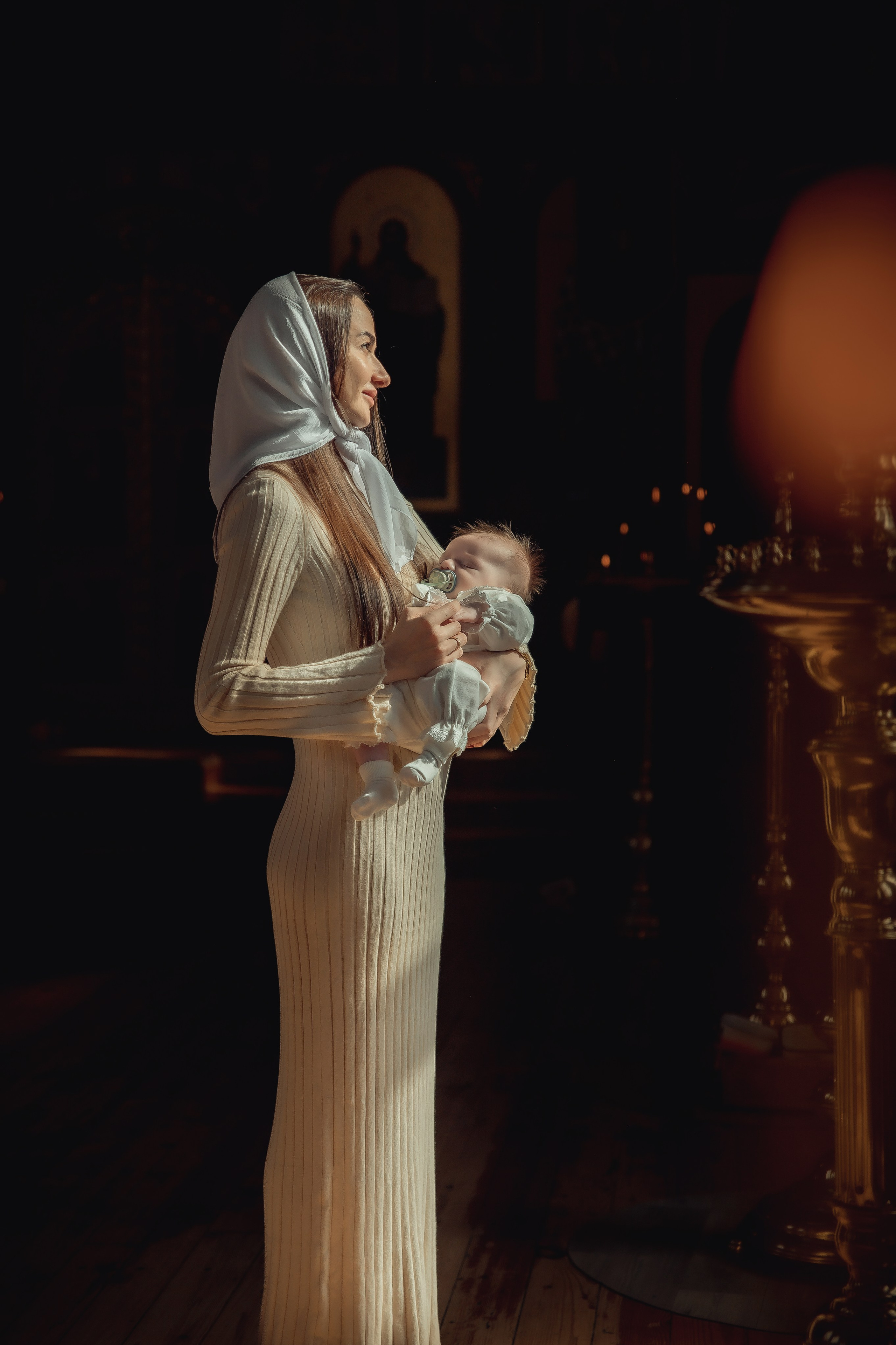 Таинство Крещения Александра. Храм Николая Чудотворца г. Краснослободск