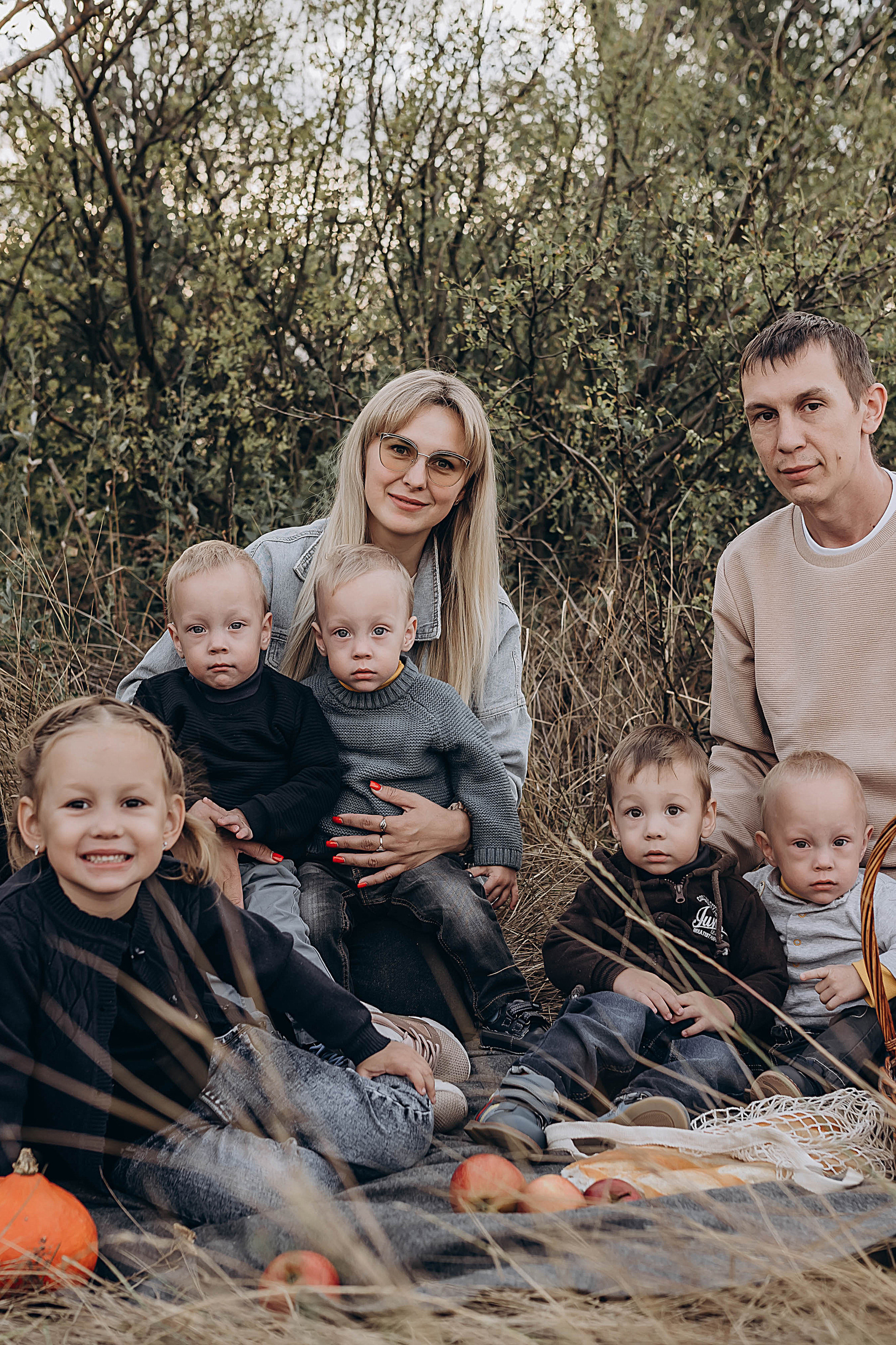 Леша+Вика=Кристина, Юля, Рома, Богдан, Кирилл, Дима