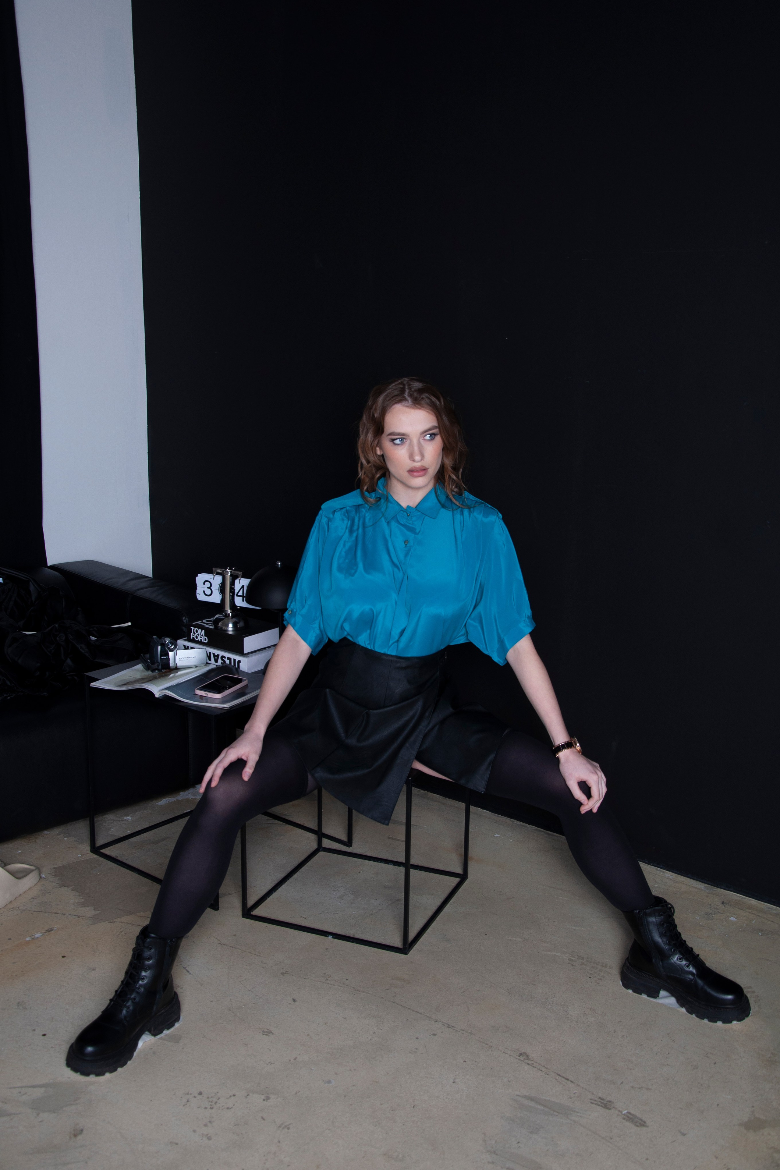 Юбка чёрная