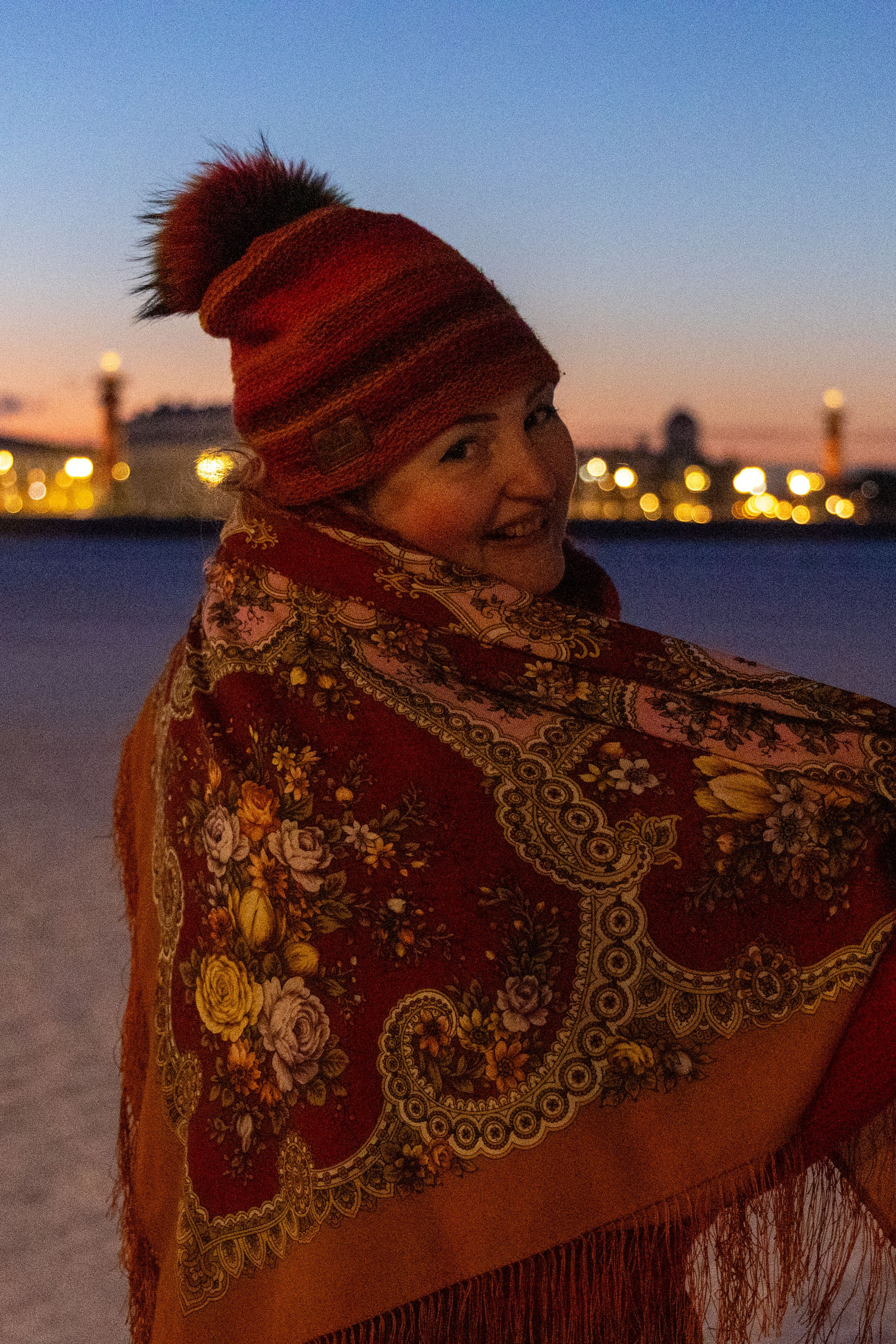 Юля пешком по&nbsp;льдам Питера