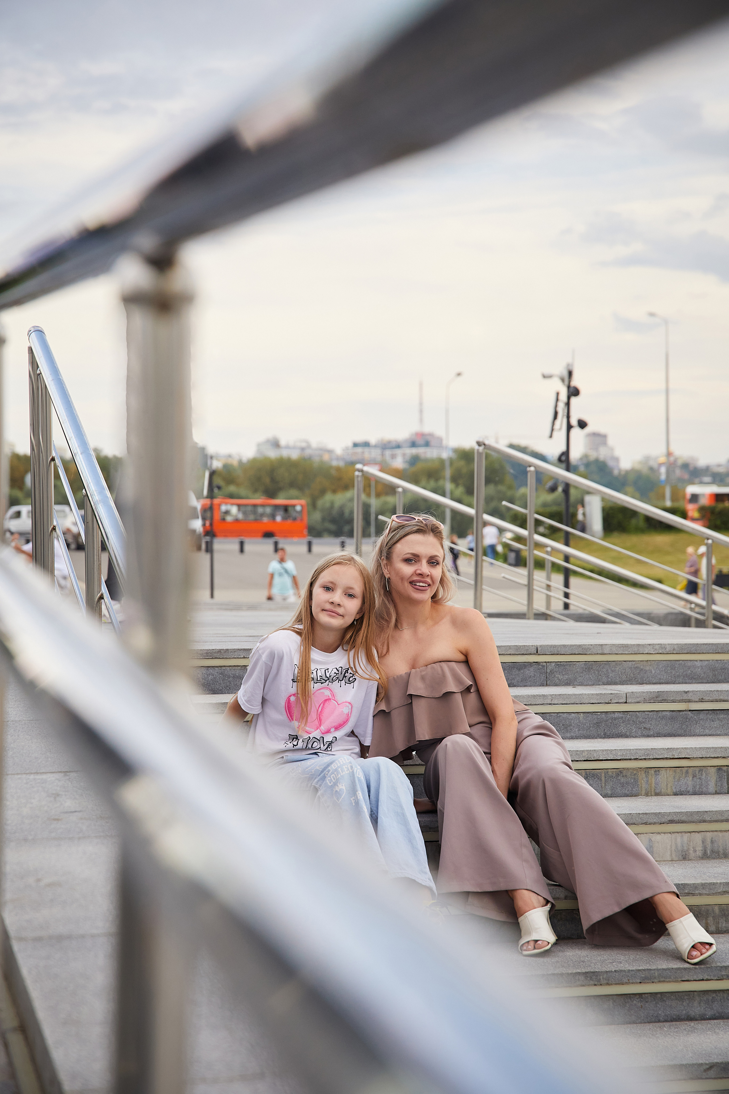 Женя с Юлией