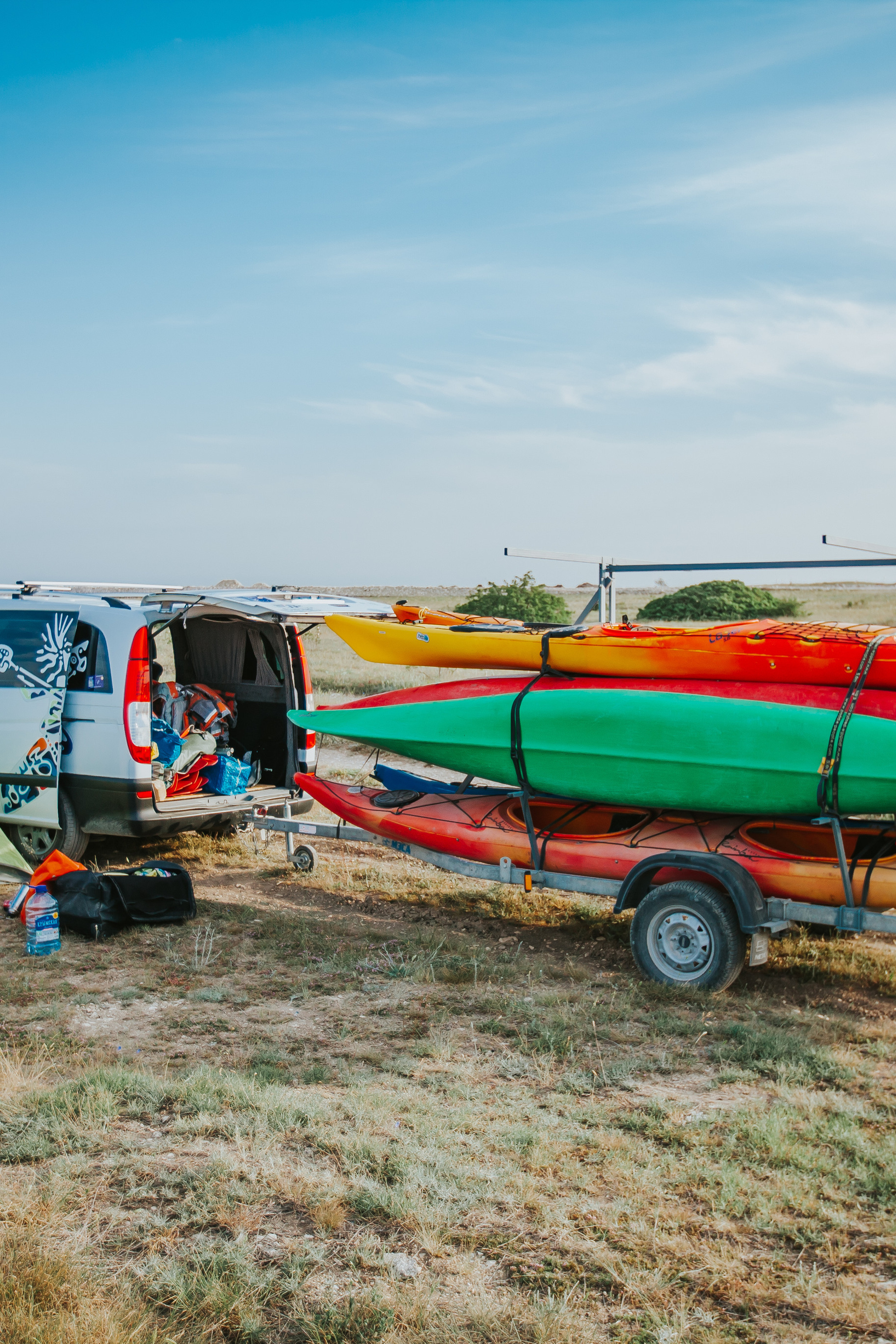 Каякинг вдоль мыса Казантип и Генеральских пляжей