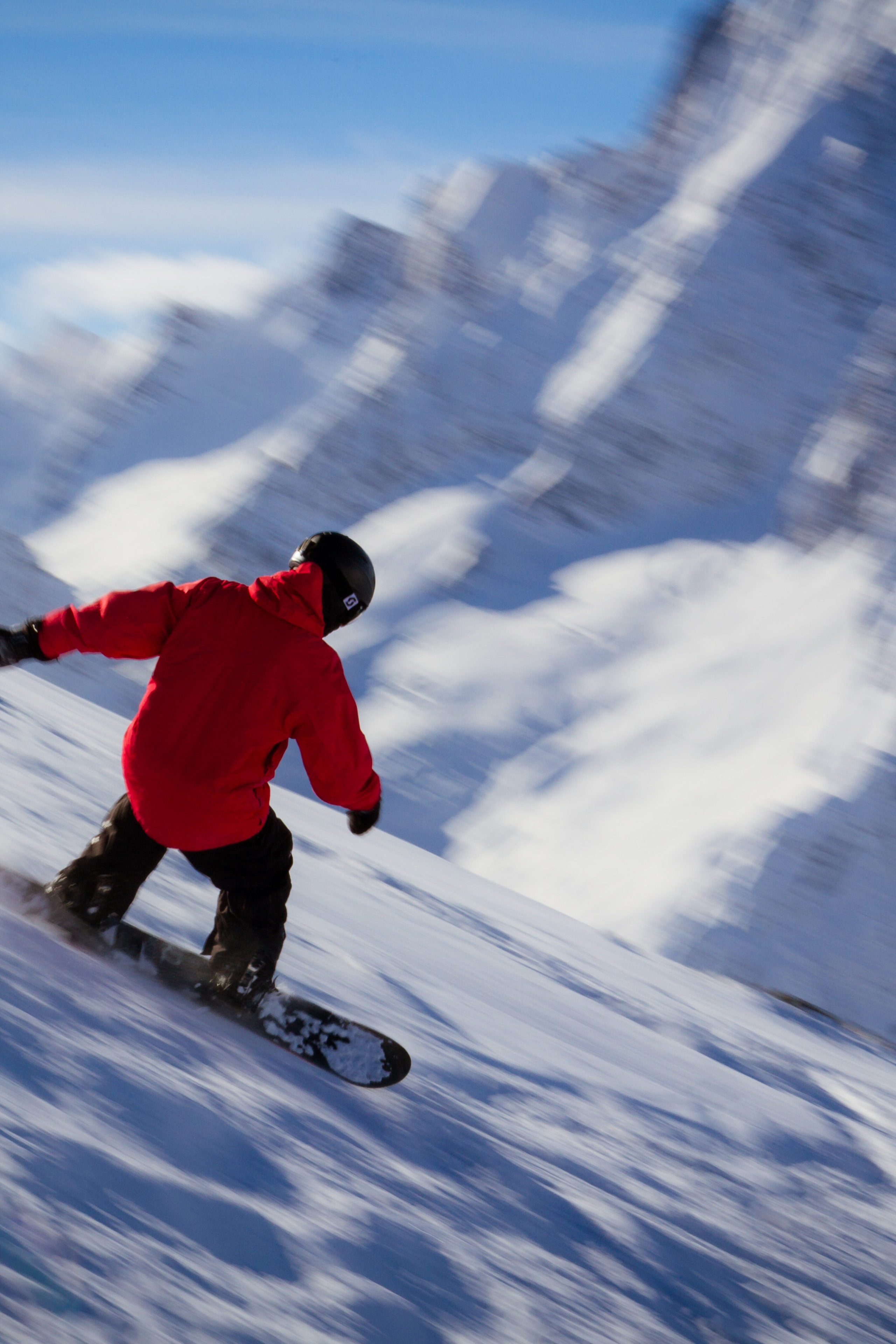 Домбай — Сноубординг