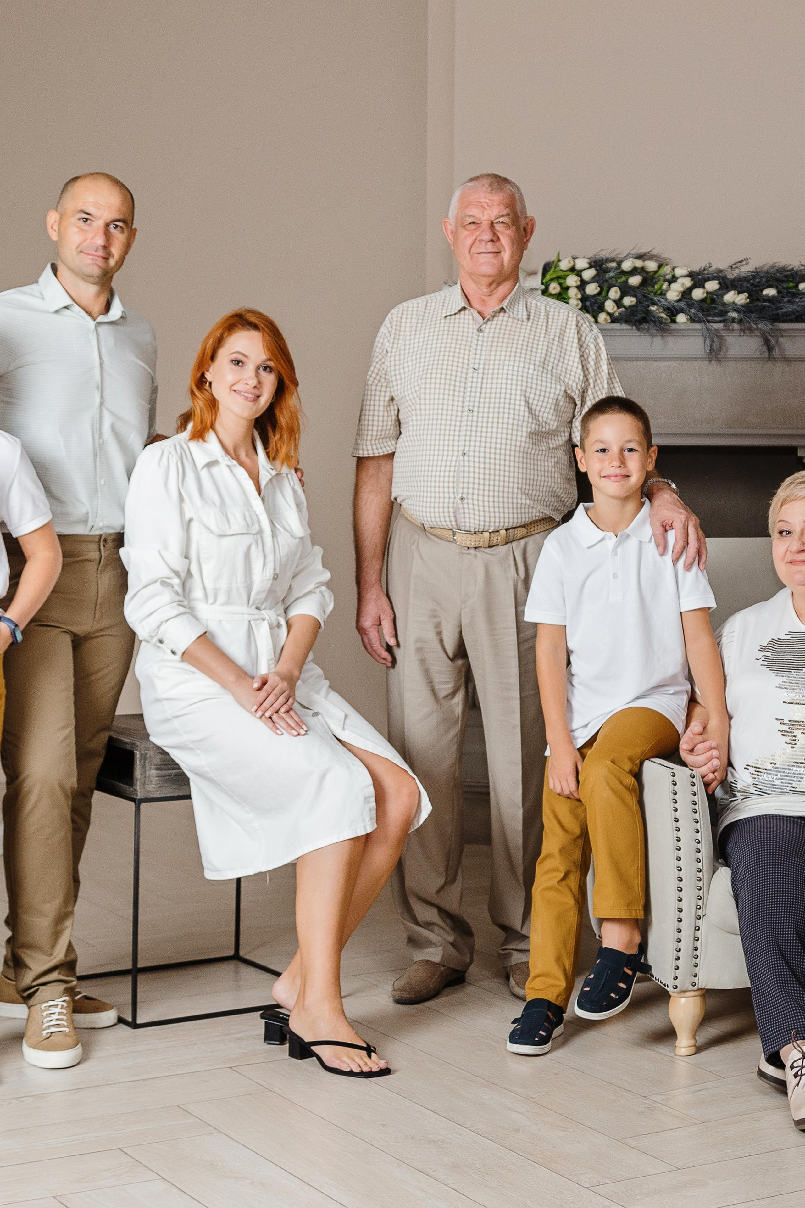 Памятные кадры для трех поколений