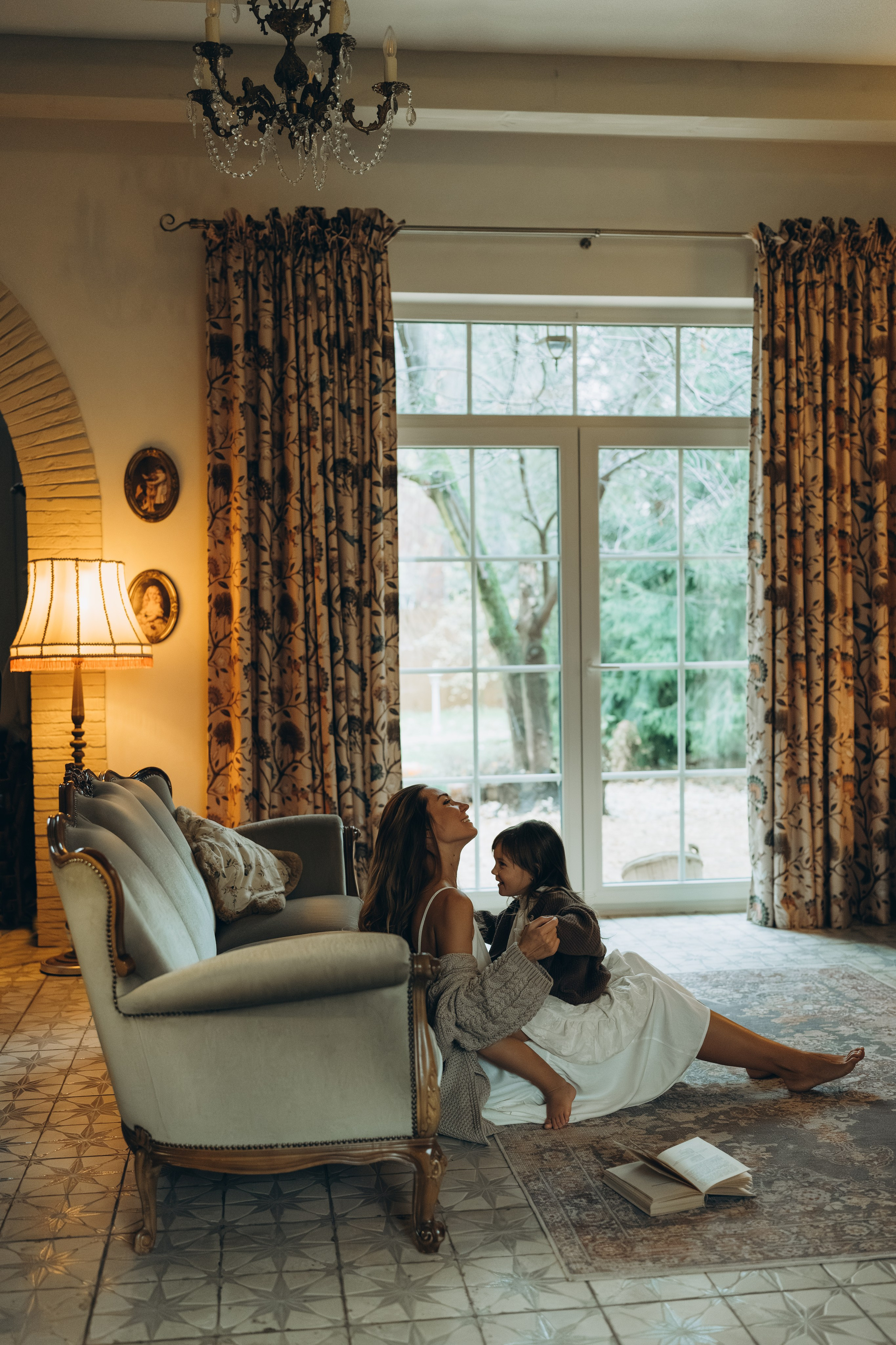 Мама и дочка