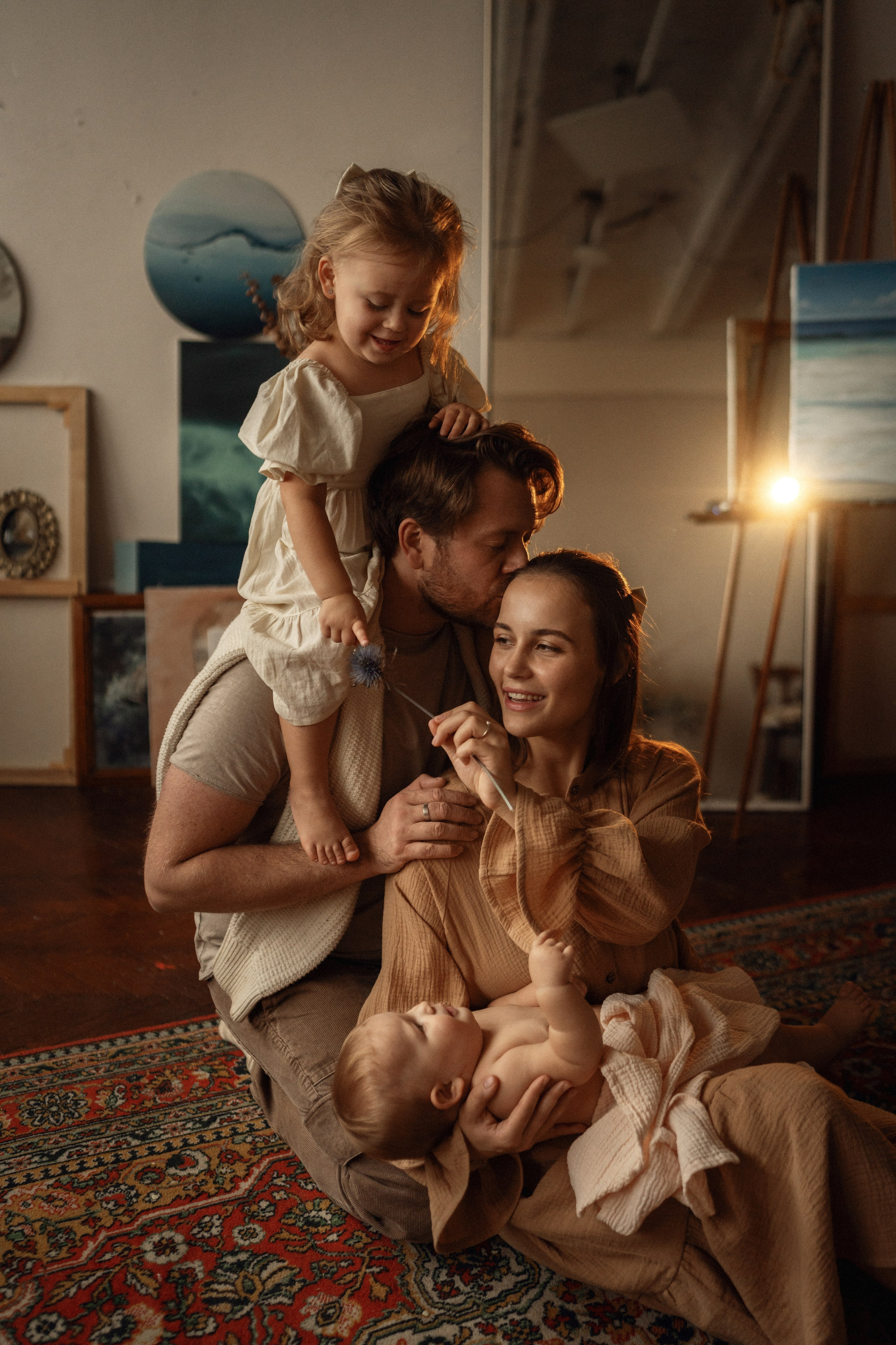 В мастерской художника