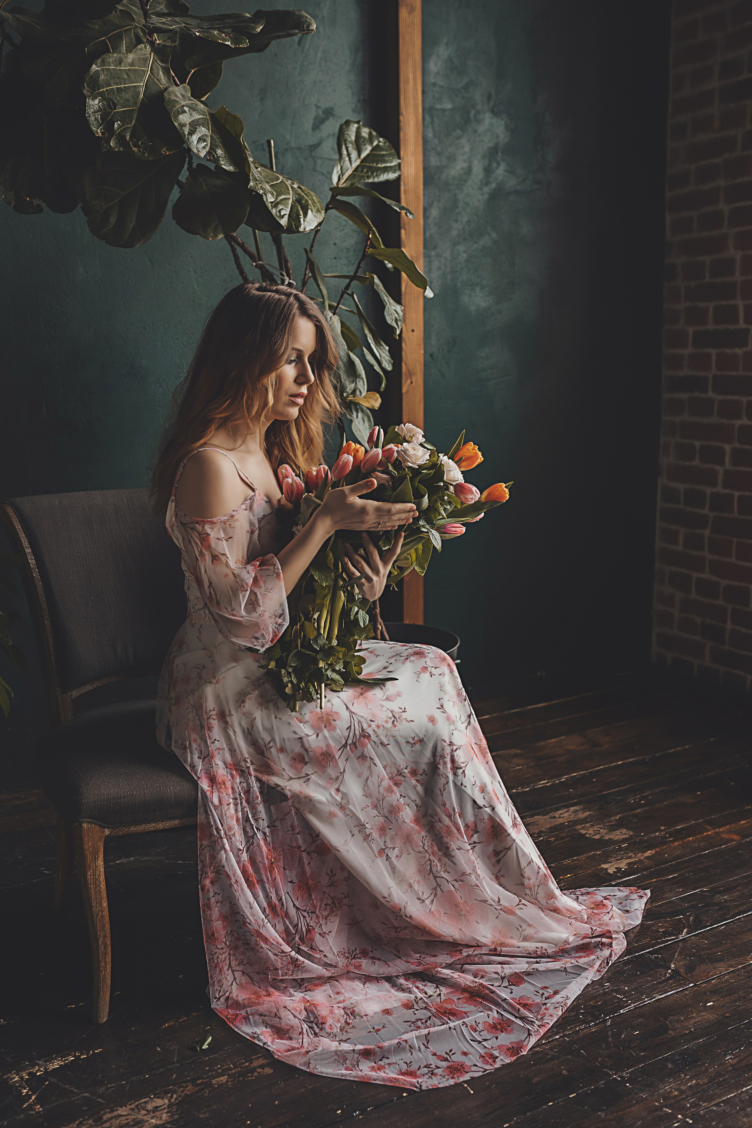 Весенняя съемка в студии 2024