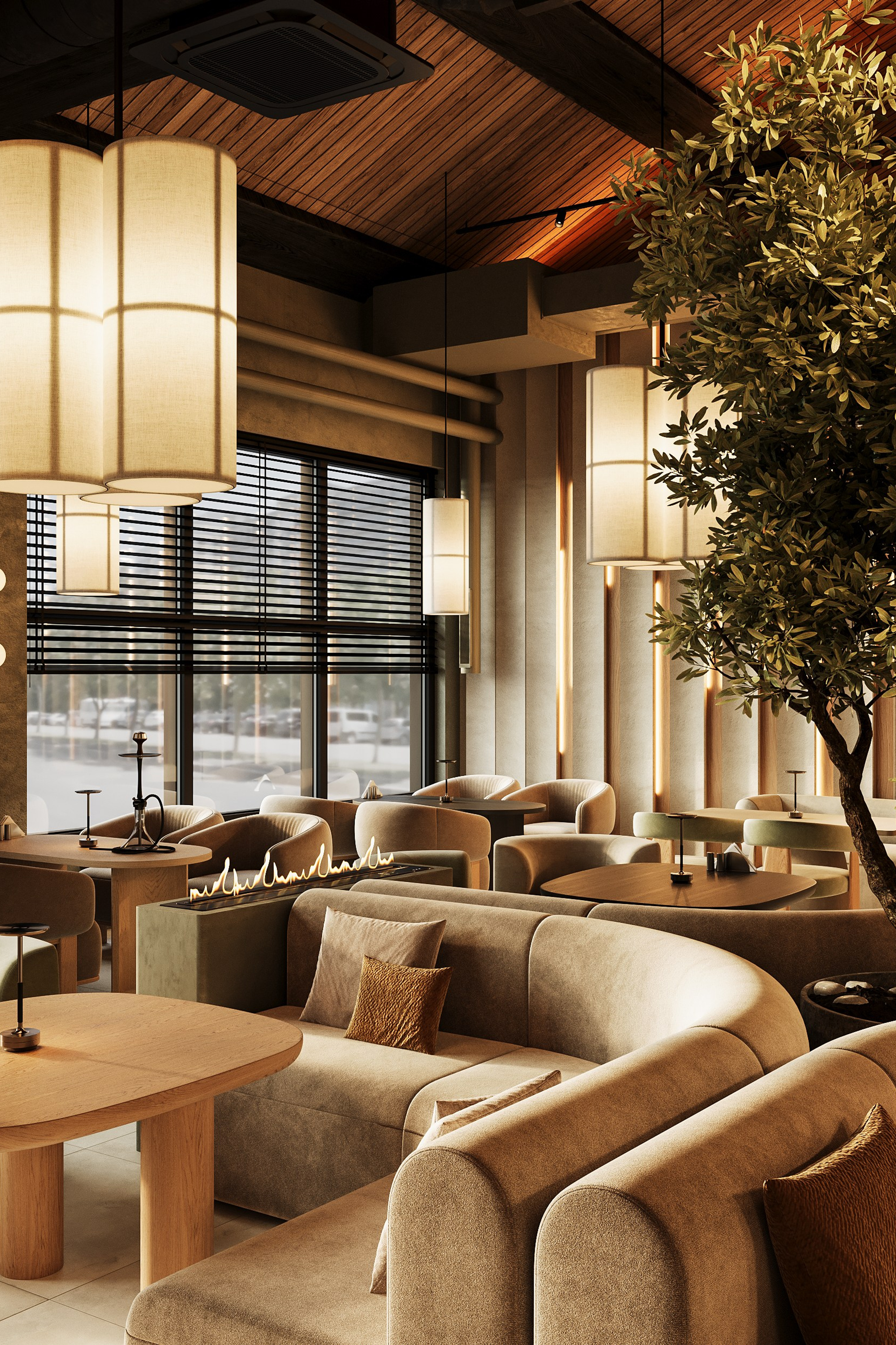 Кальянная Мята Lounge. Концепт и визуализации для One Two Home