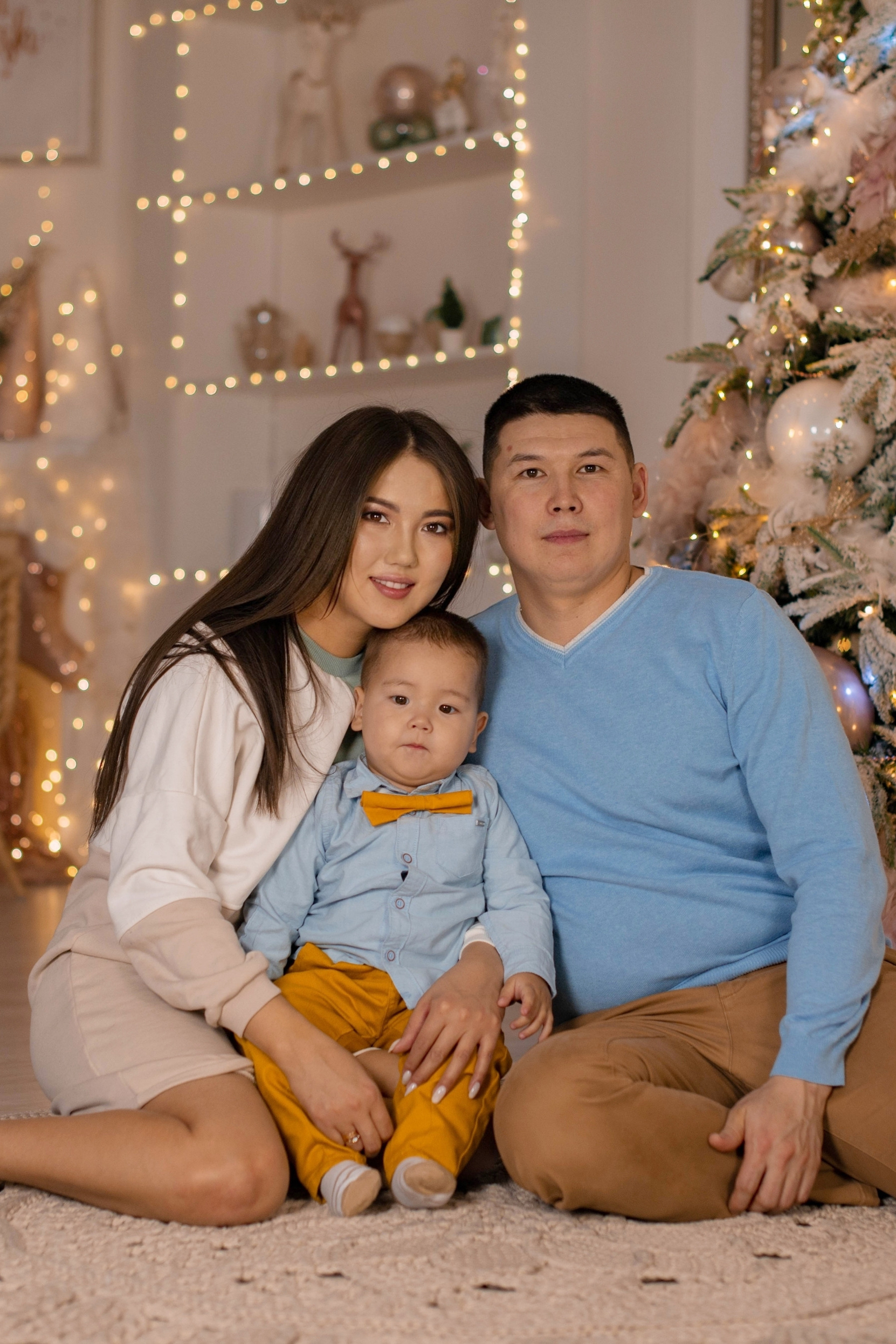 Евгения с семьёй