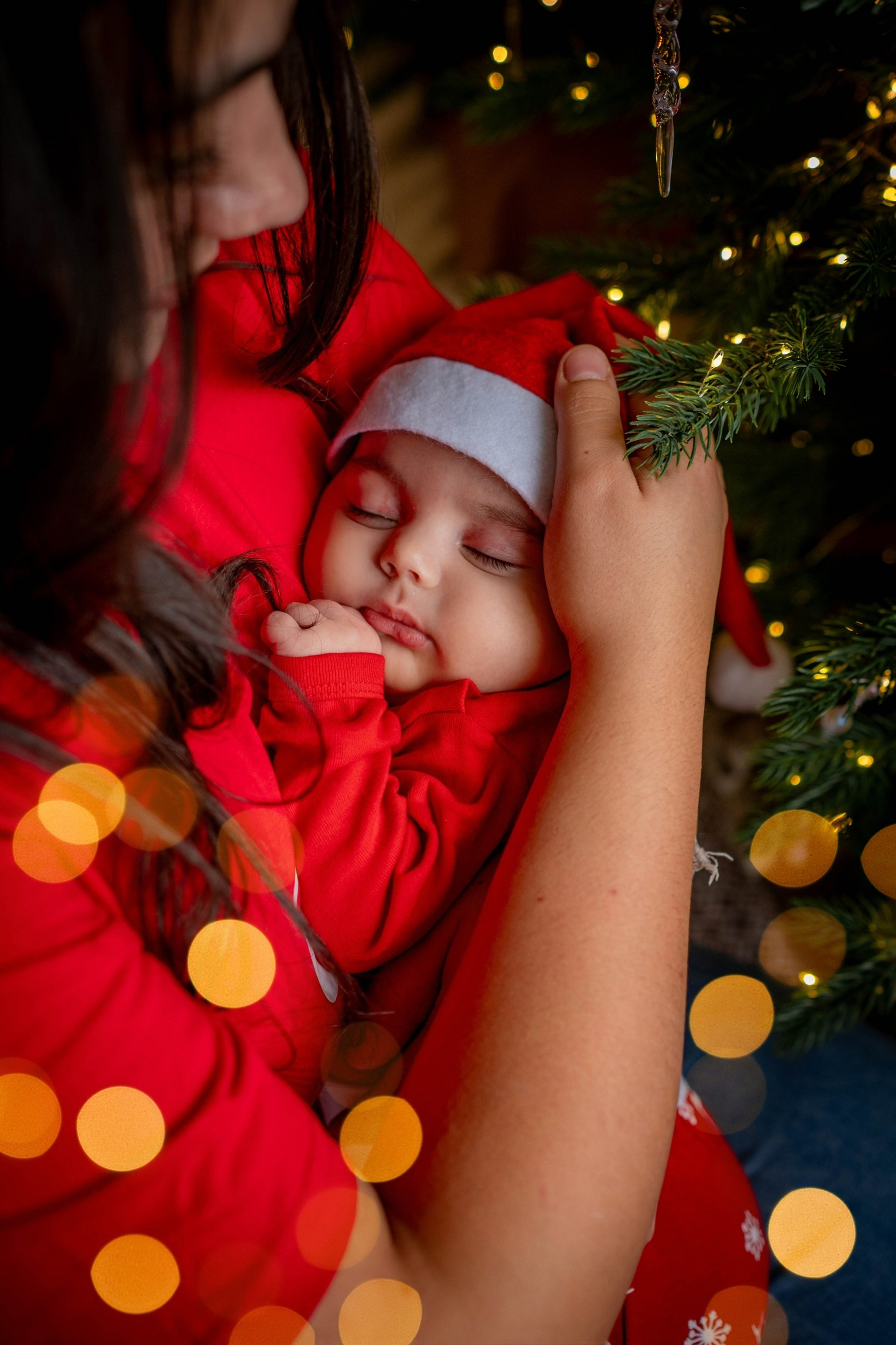 Марина и Дмитрий со своей малышкой