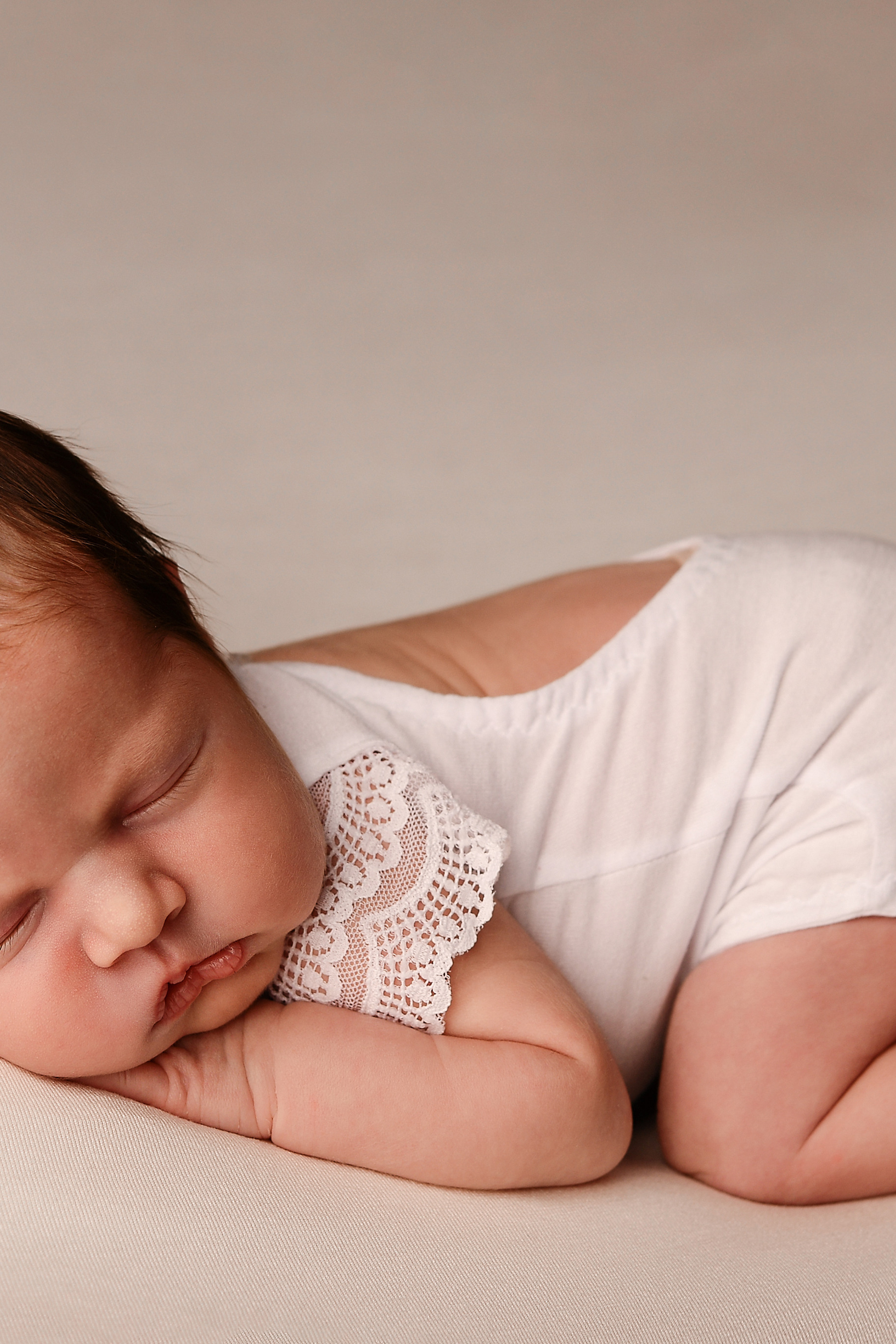 Есения 1 м 17 дней. Фотограф новорожденных Кемерово Анастасия Шромова