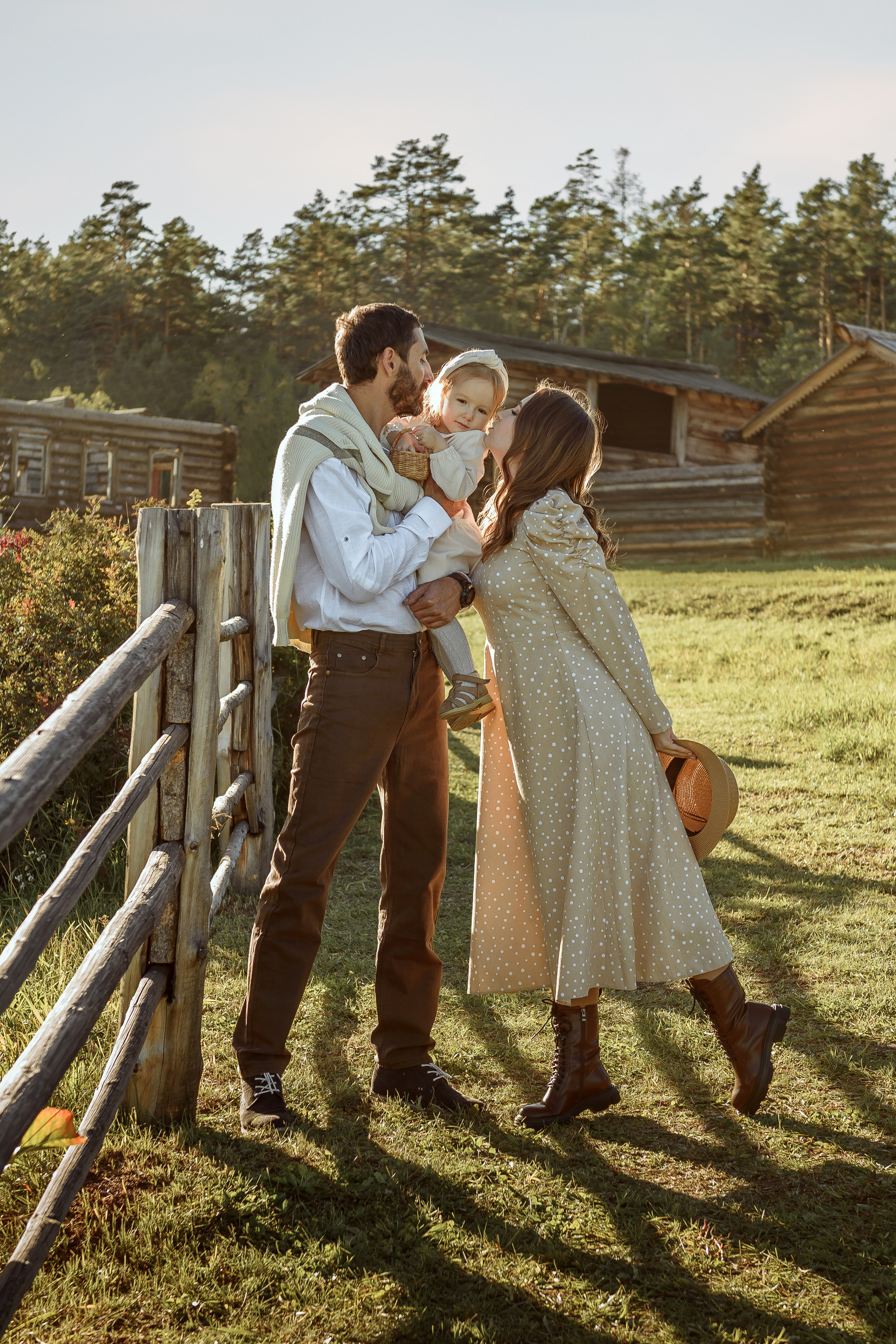 Семейная фотосессия на природе