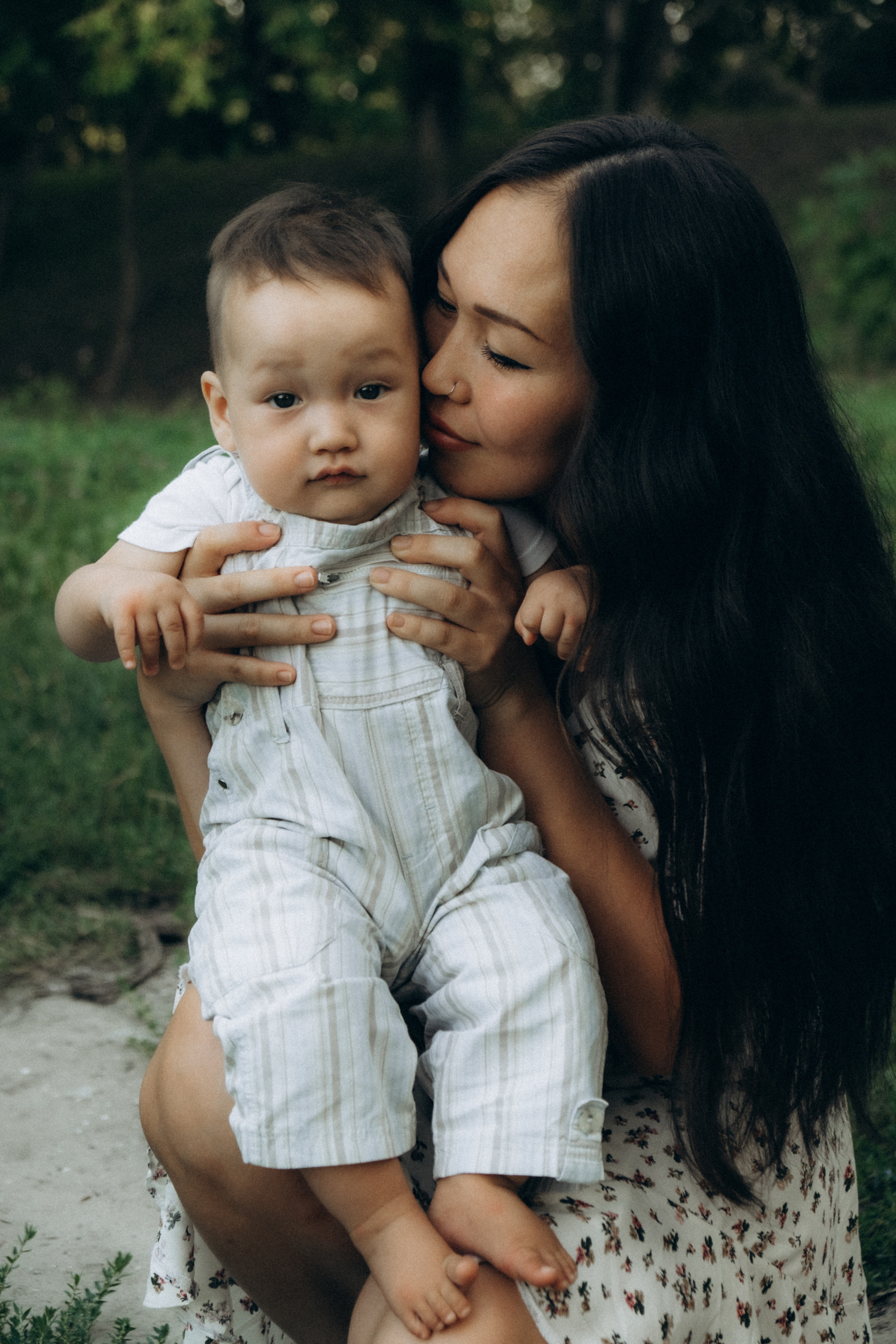 Семья Алены в кадре