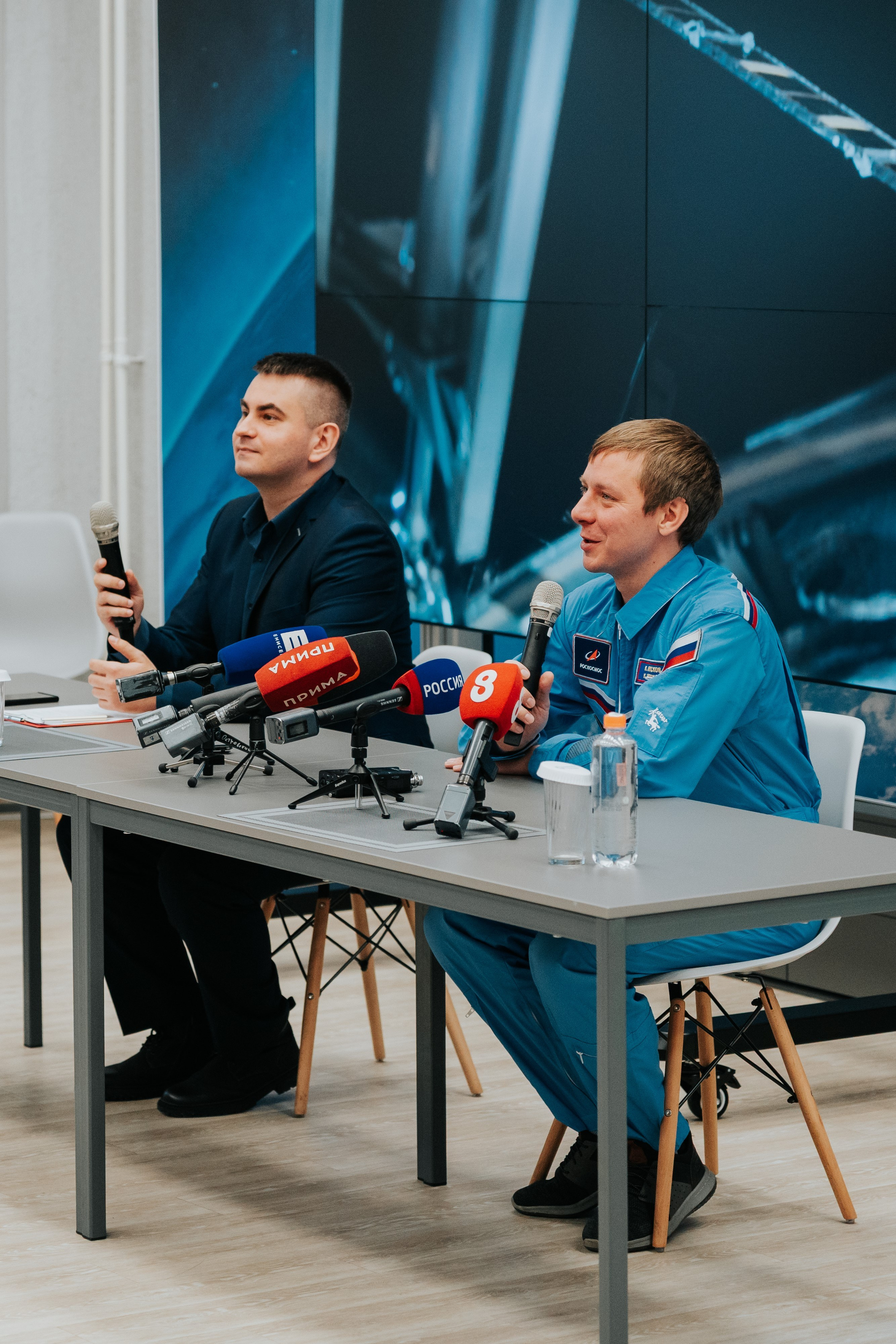 Визит космонавта Кирилла Пескова в СибГУ им. М. Ф. Решетнёва