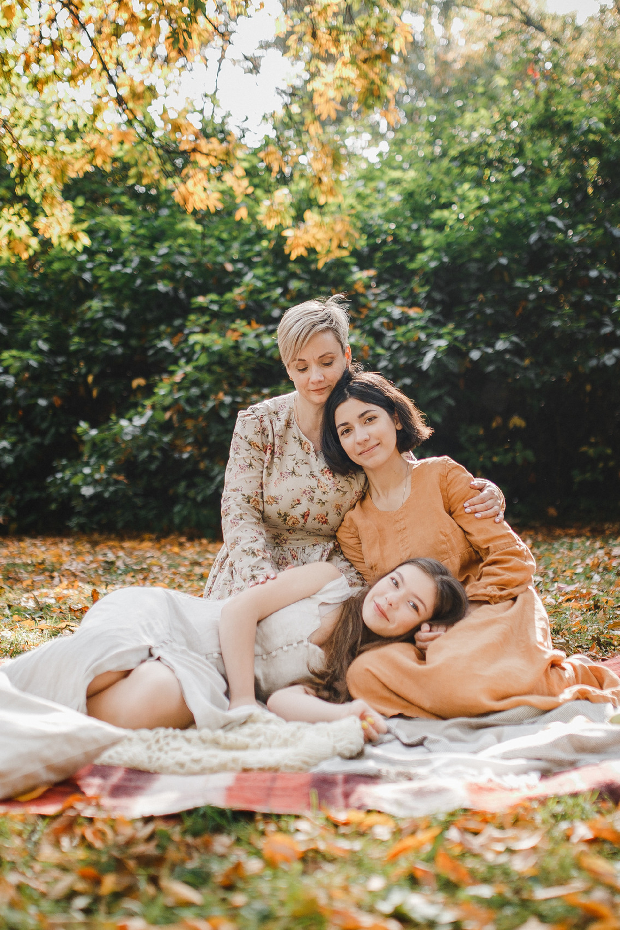 Осенняя семья