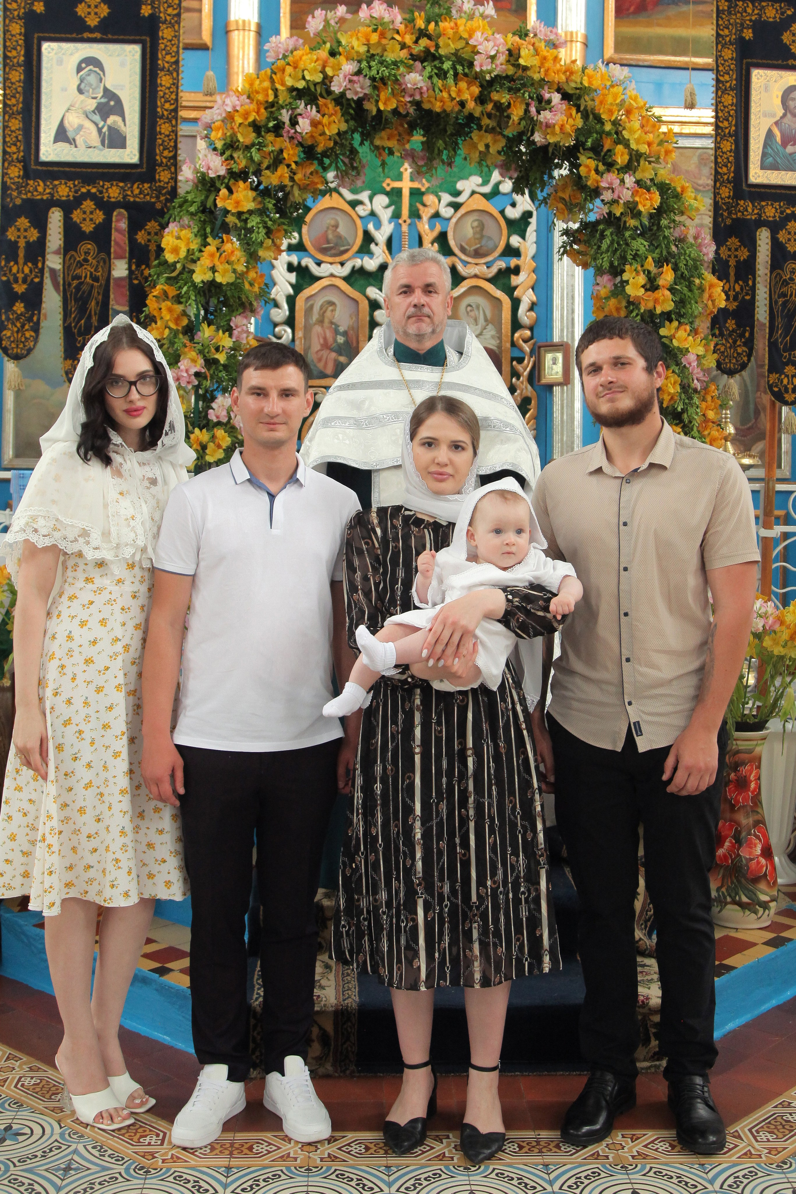 Крестины 10.06.2023. Церковь Успения Пресвятой Богородицы. Ст. Успенская. Фотограф Матвиенко Сергей. Выпускные альбомы. Свадьбы