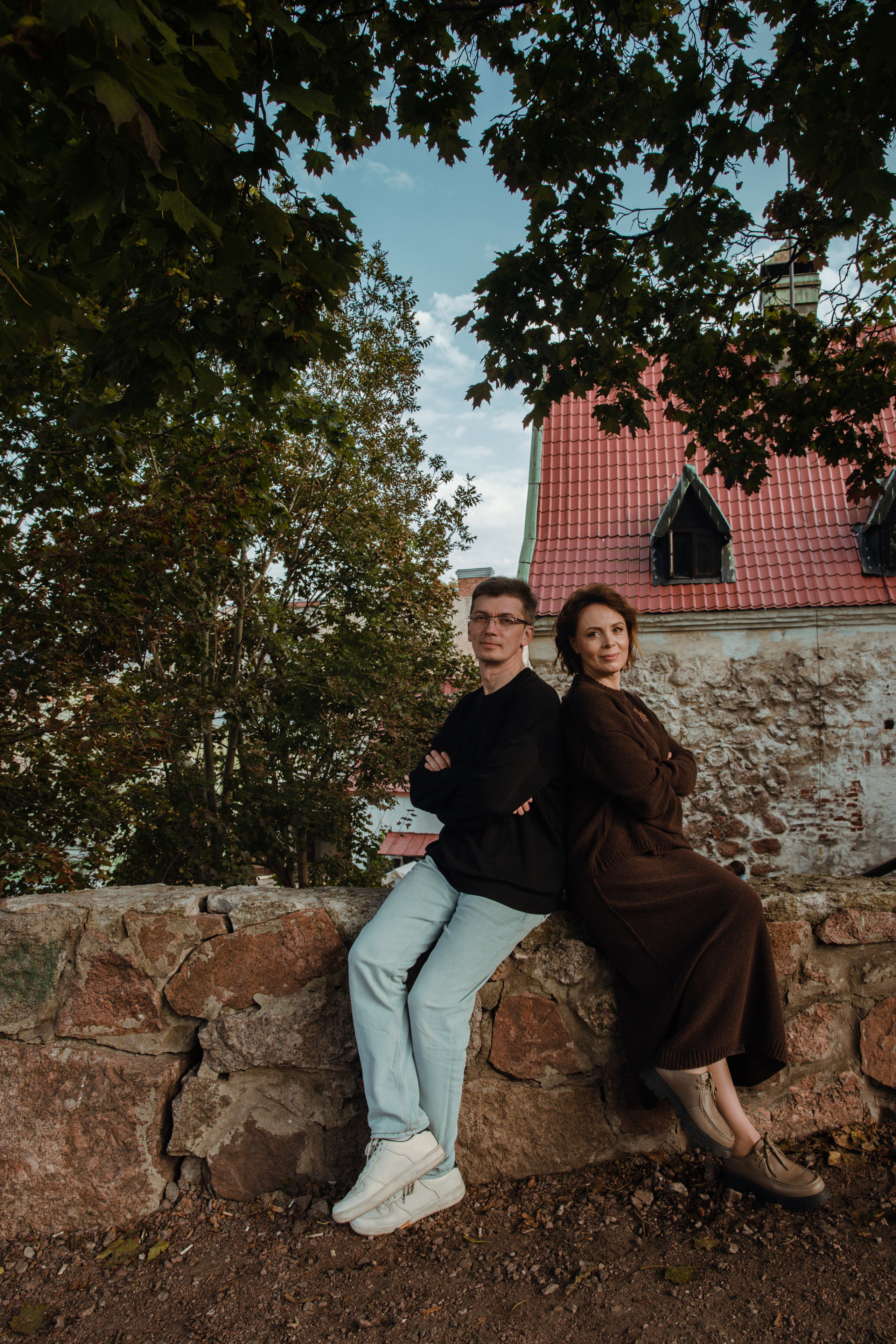 ЕЛЕНА и ВАДИМ | Старый город | Выборг. Фотограф в Выборге | Юлия Басырова
