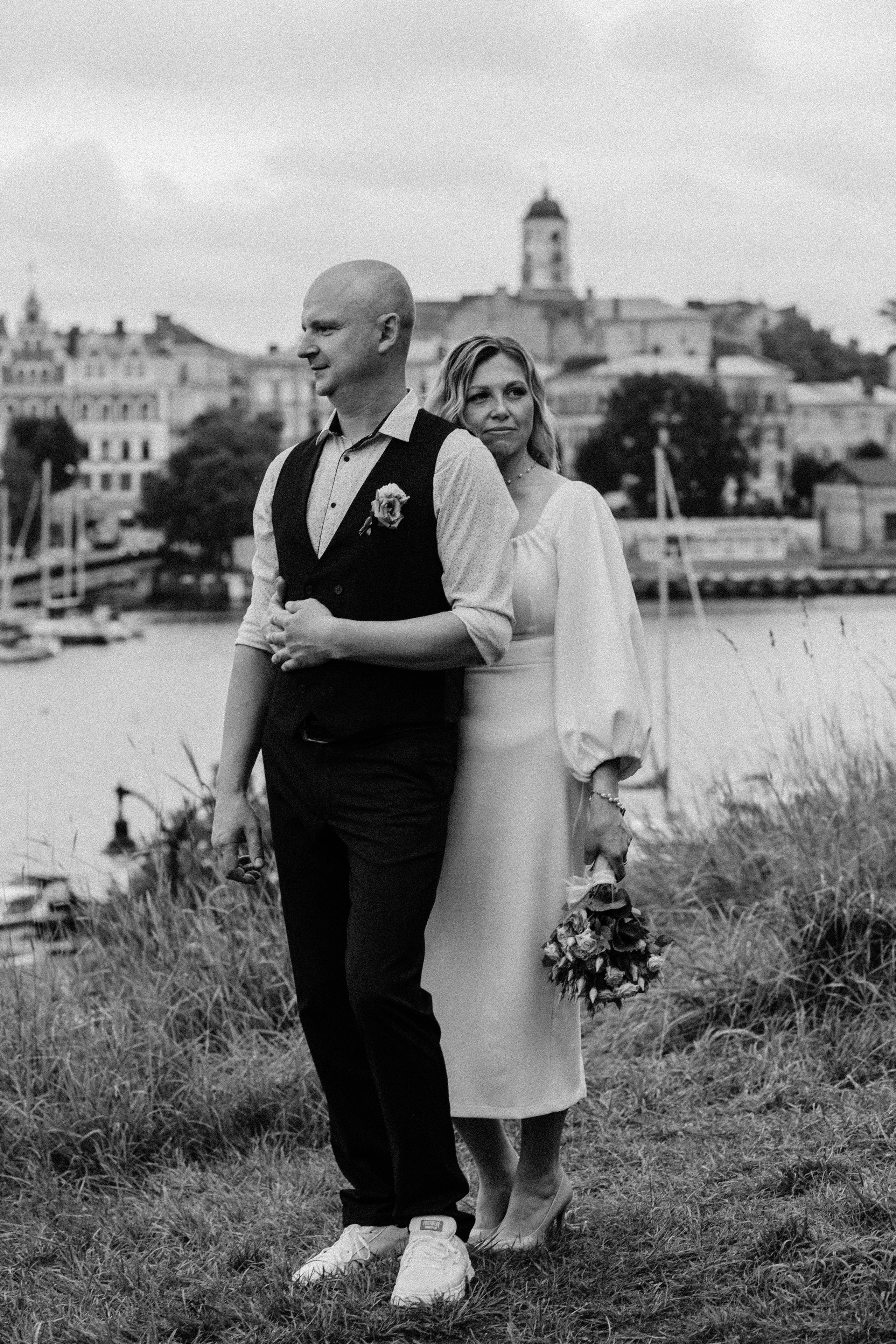 ЕЛЕНА и РОМАН | B&W | Выборг