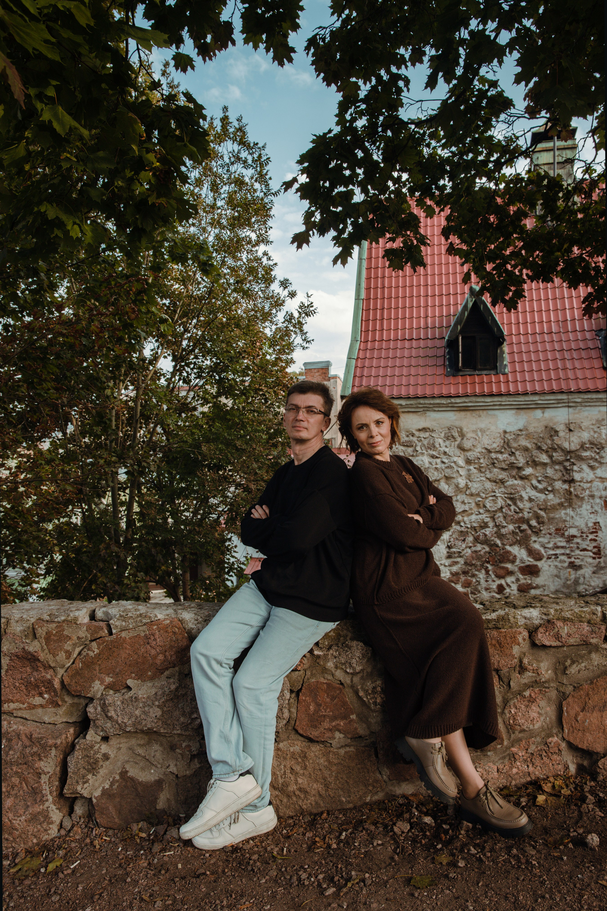 ЕЛЕНА и ВАДИМ | Старый город | Выборг. Фотограф в Выборге | Юлия Басырова