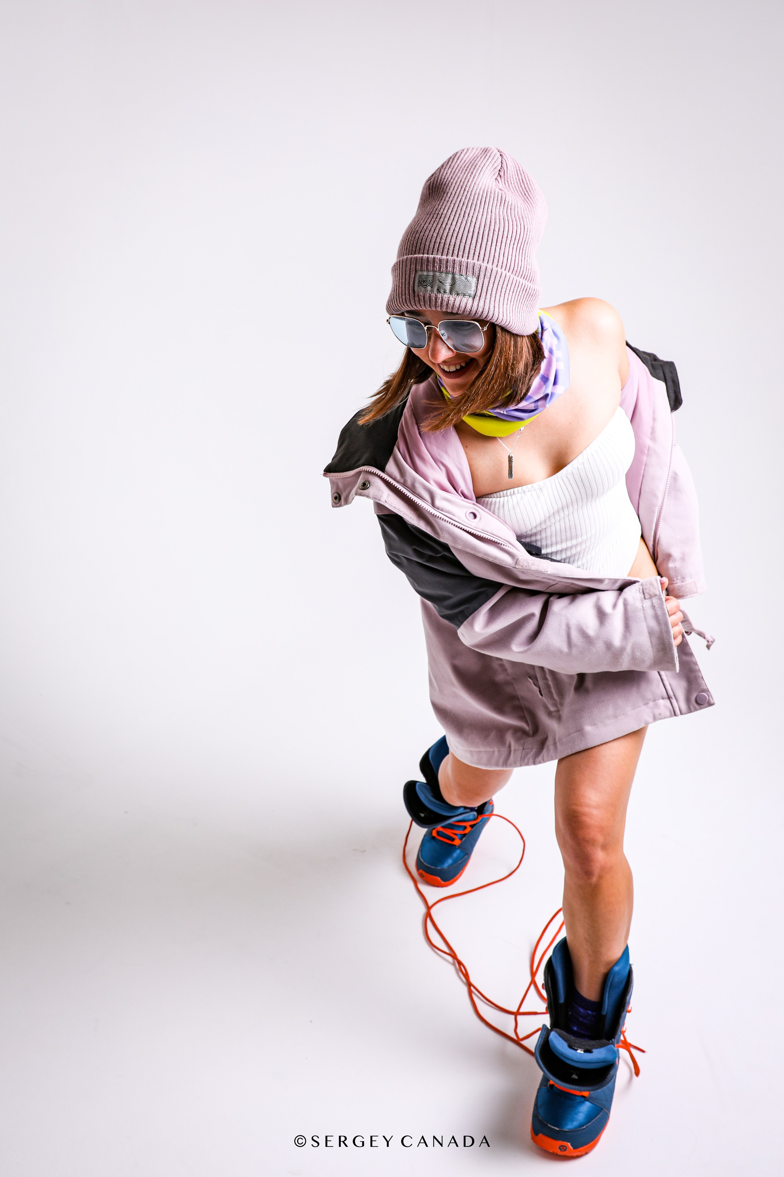 Алина и&nbsp;сноуборд