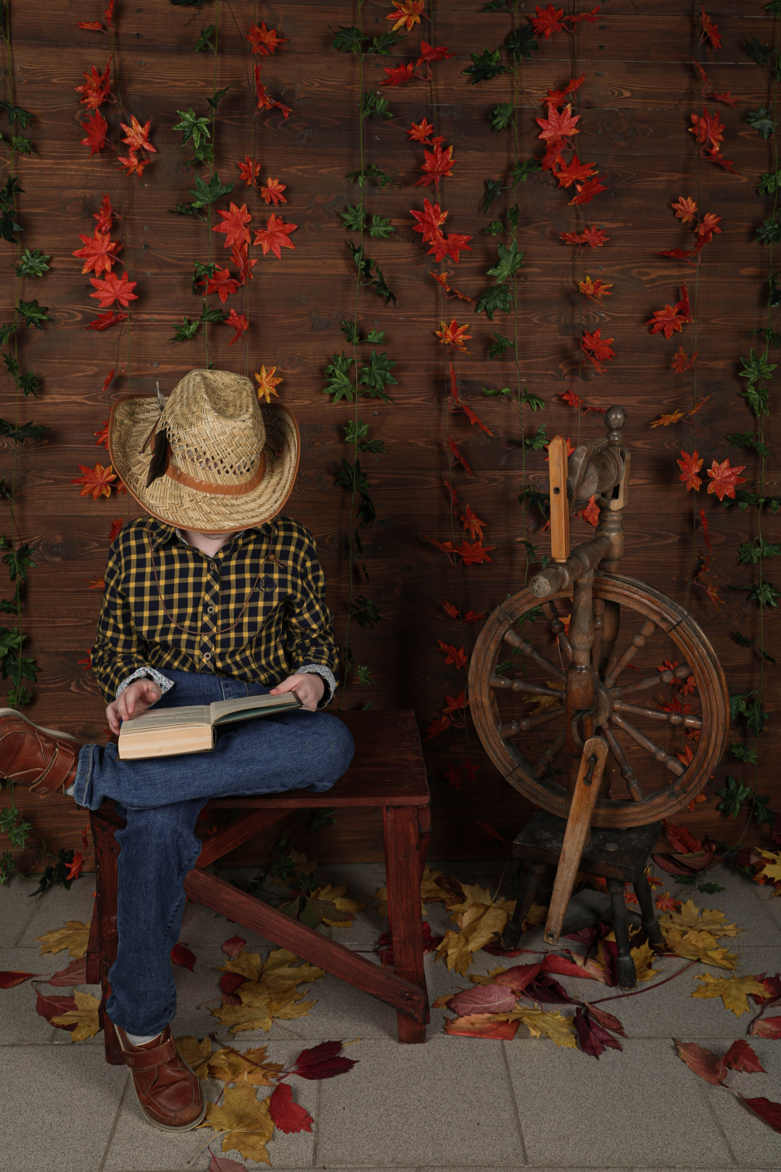 осенние студийные фотосессии