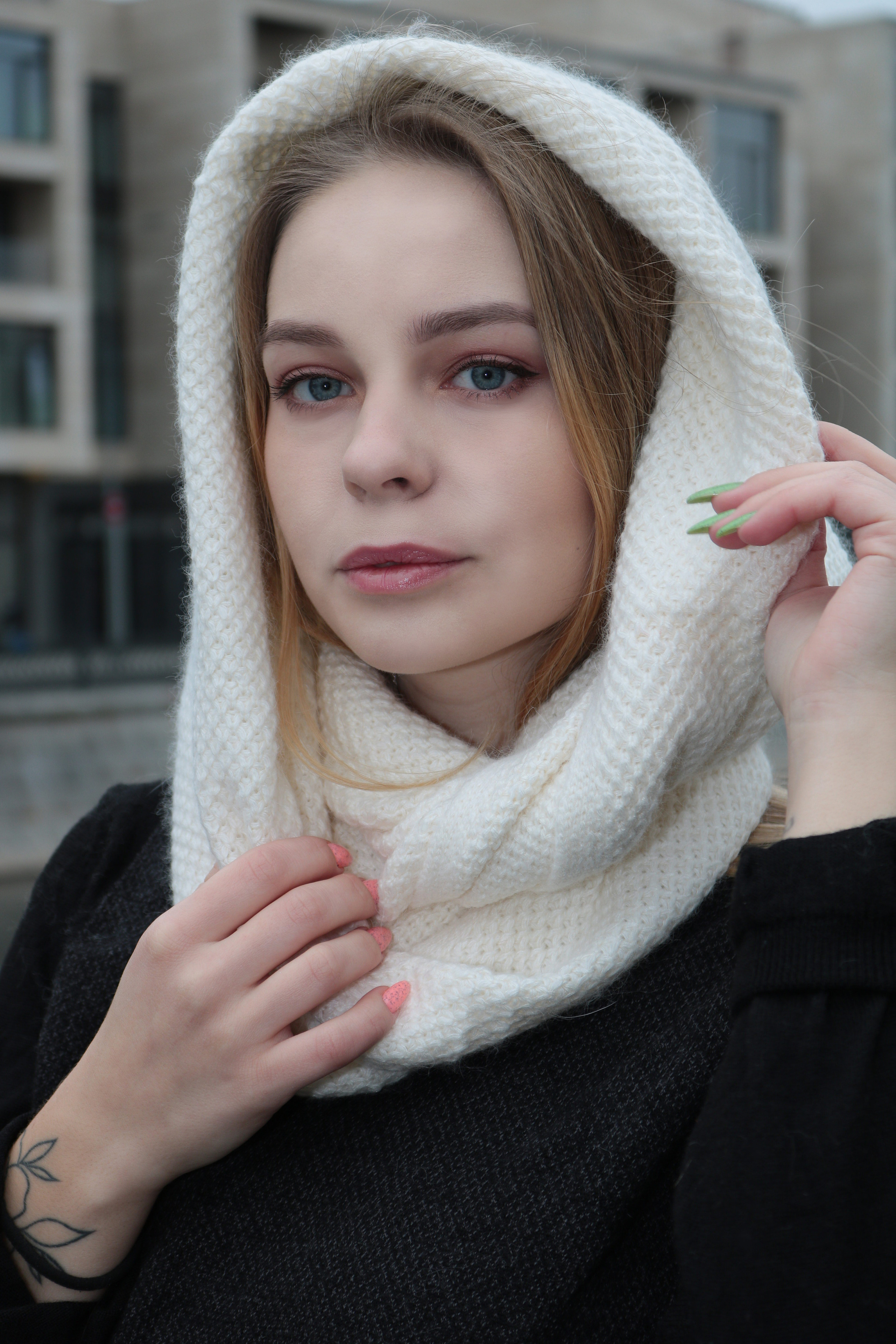 снуды, шарфы