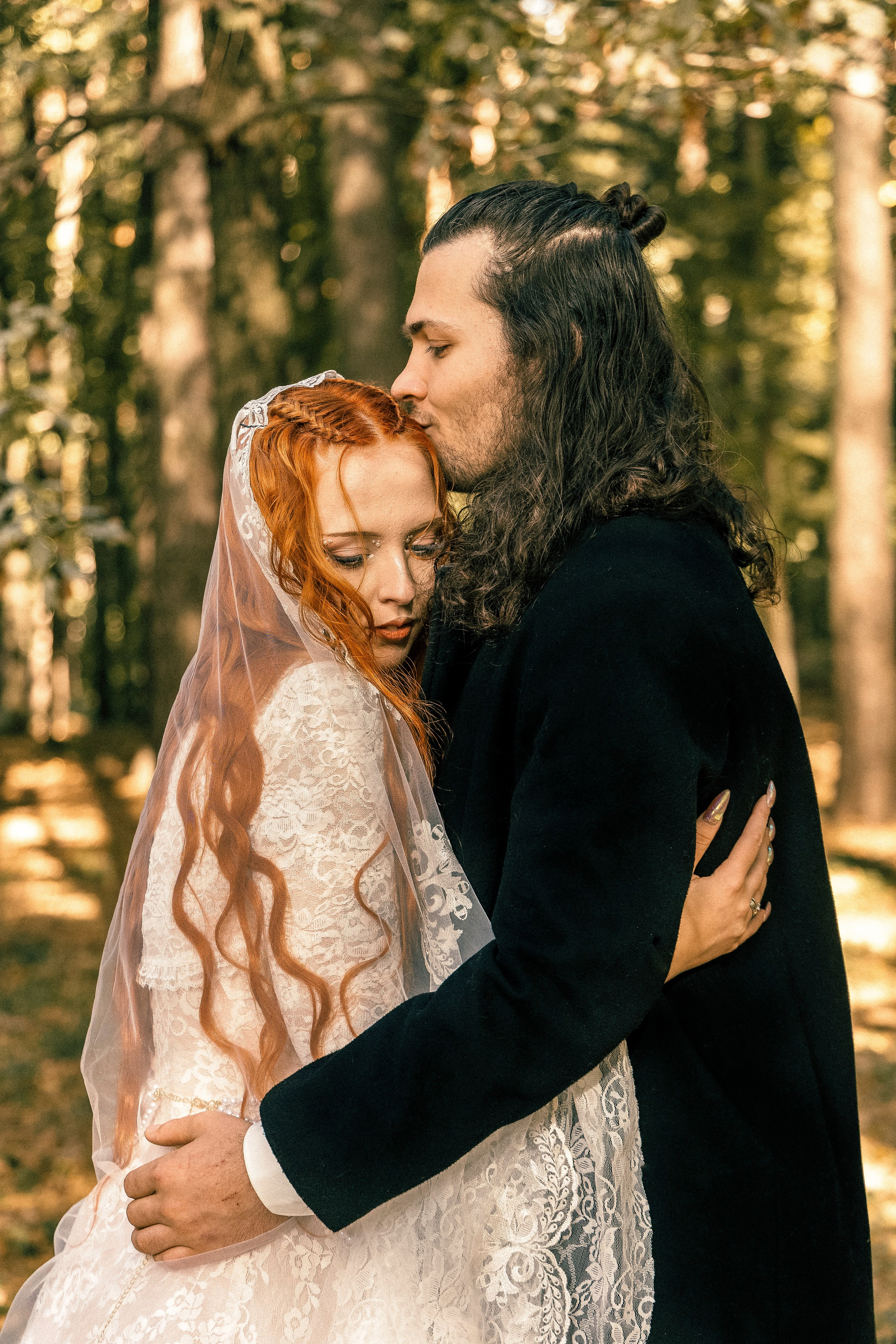 Виктория и Кристиан. Фотопрогулка в парке.